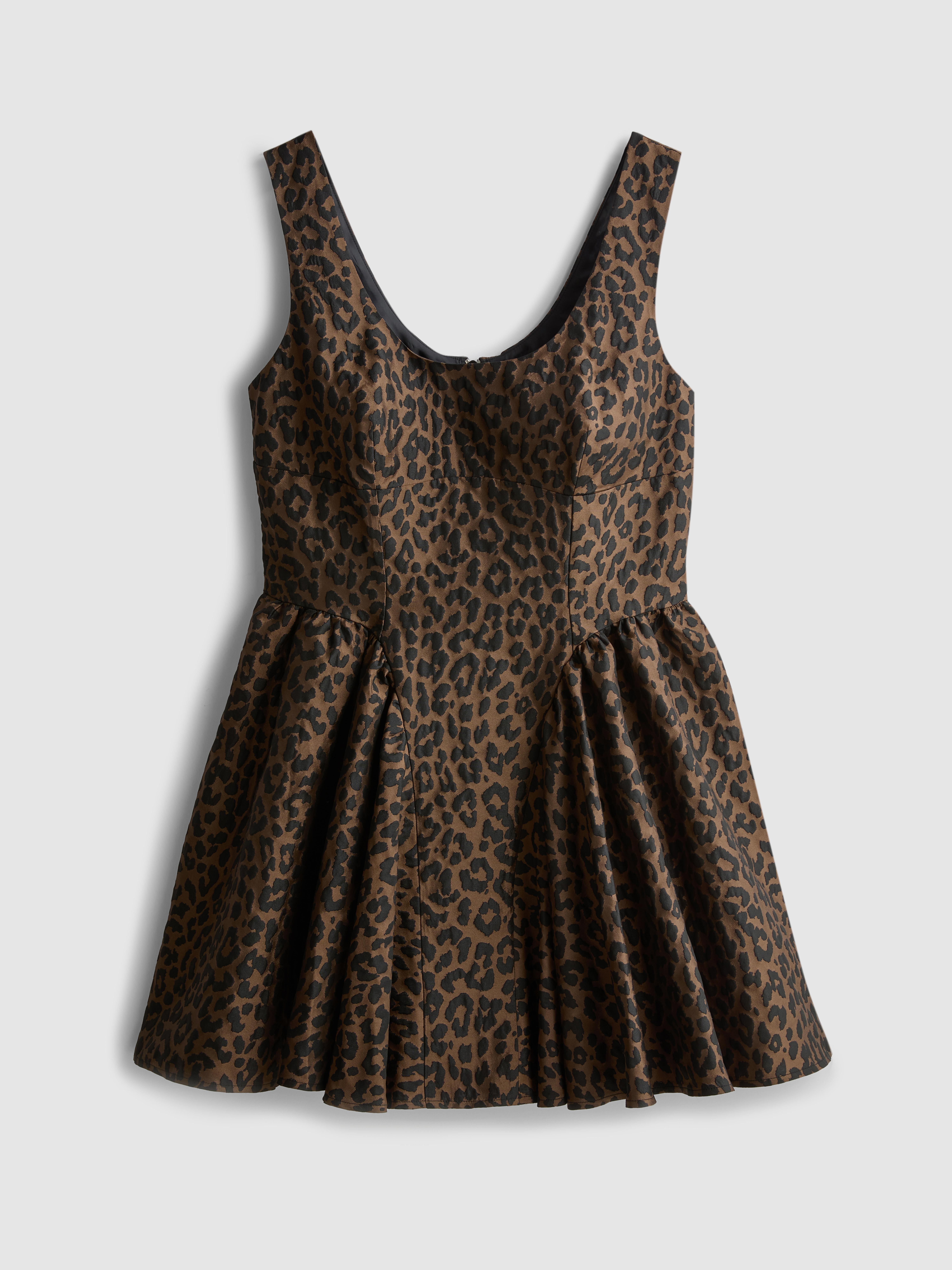 MAJOR FIND | Leopard Corset Mini Dress