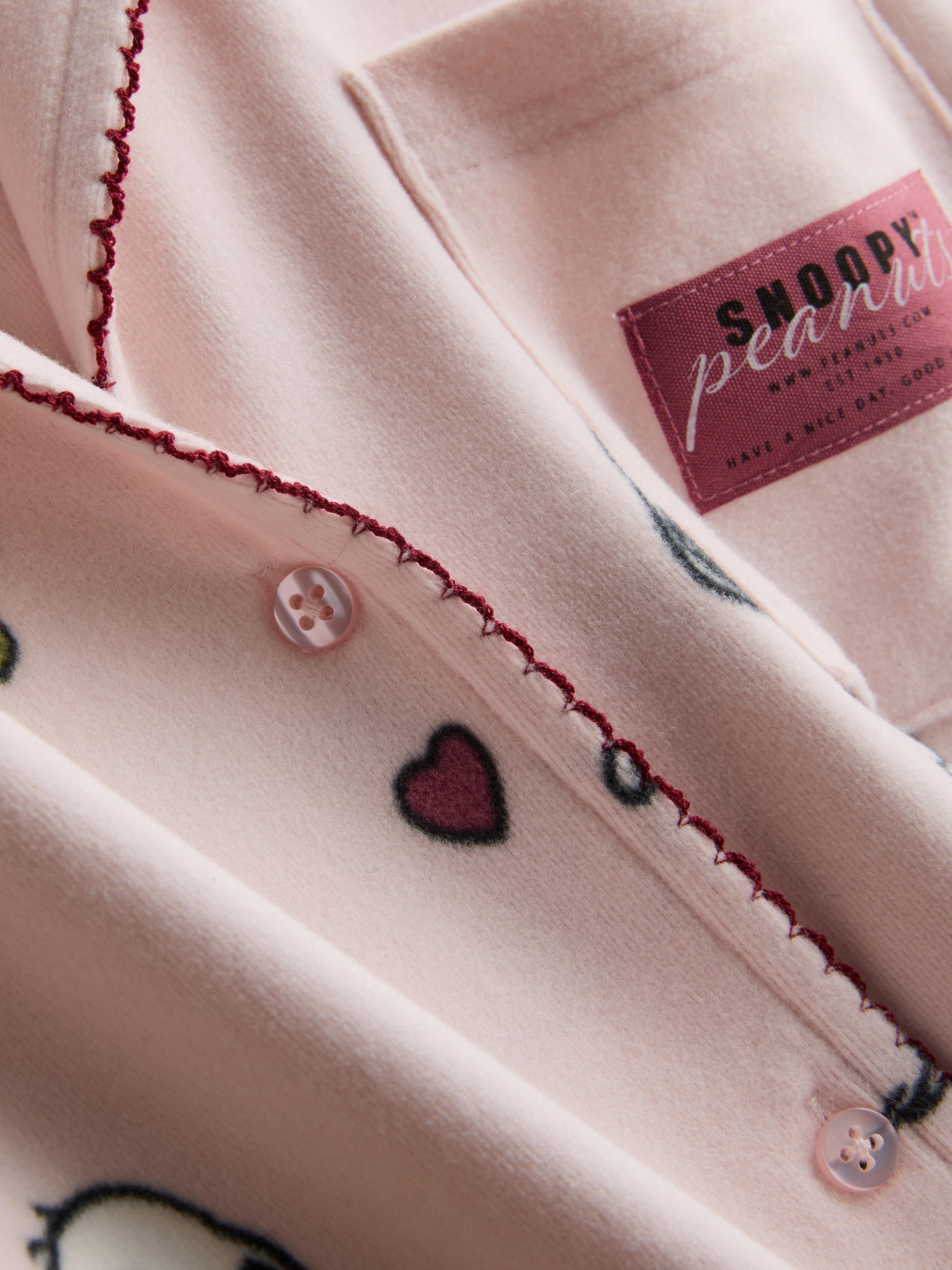 Snoopy Printed Boyfriend Pajamas