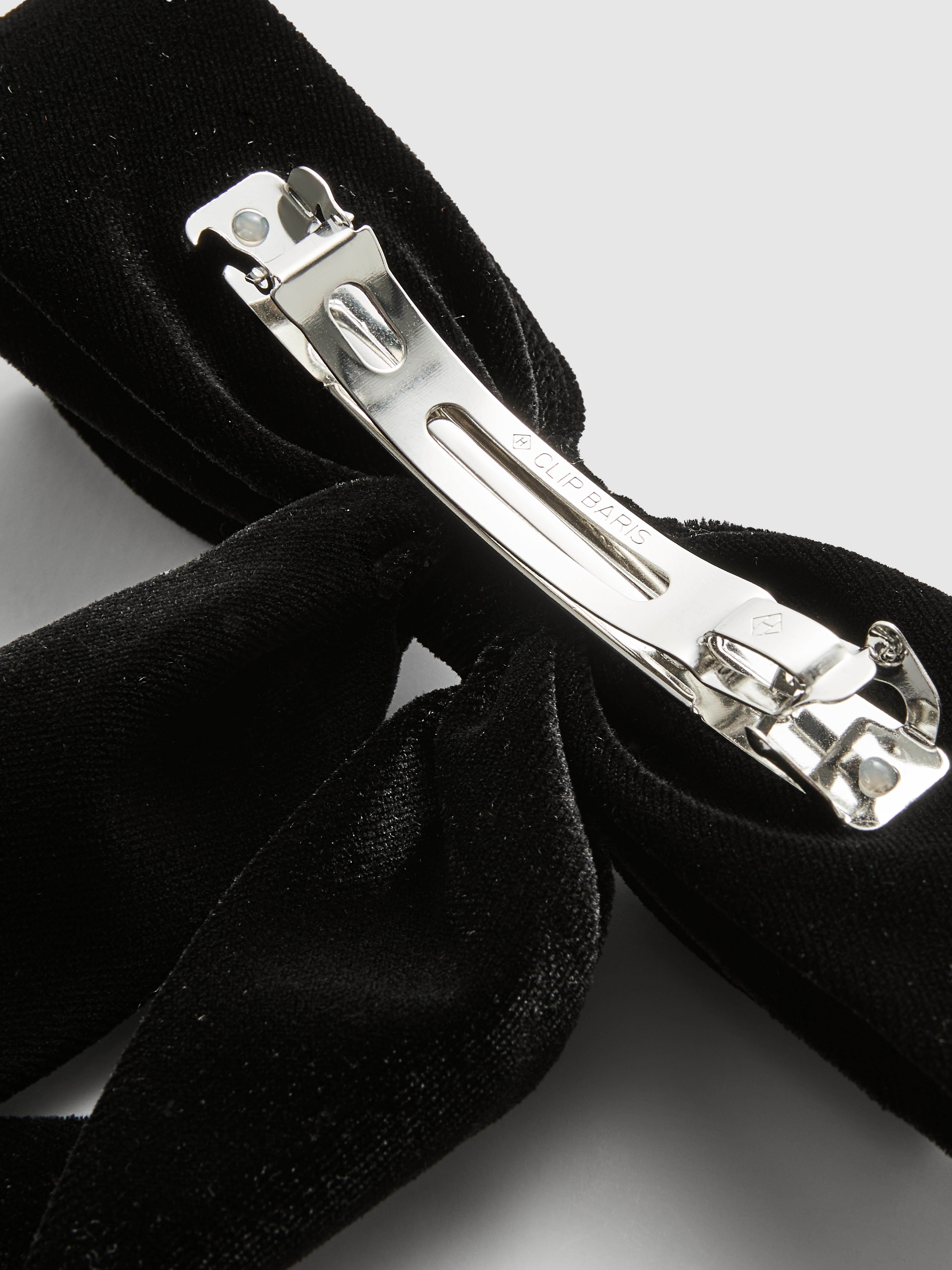 Velvet Hair Bow Clip