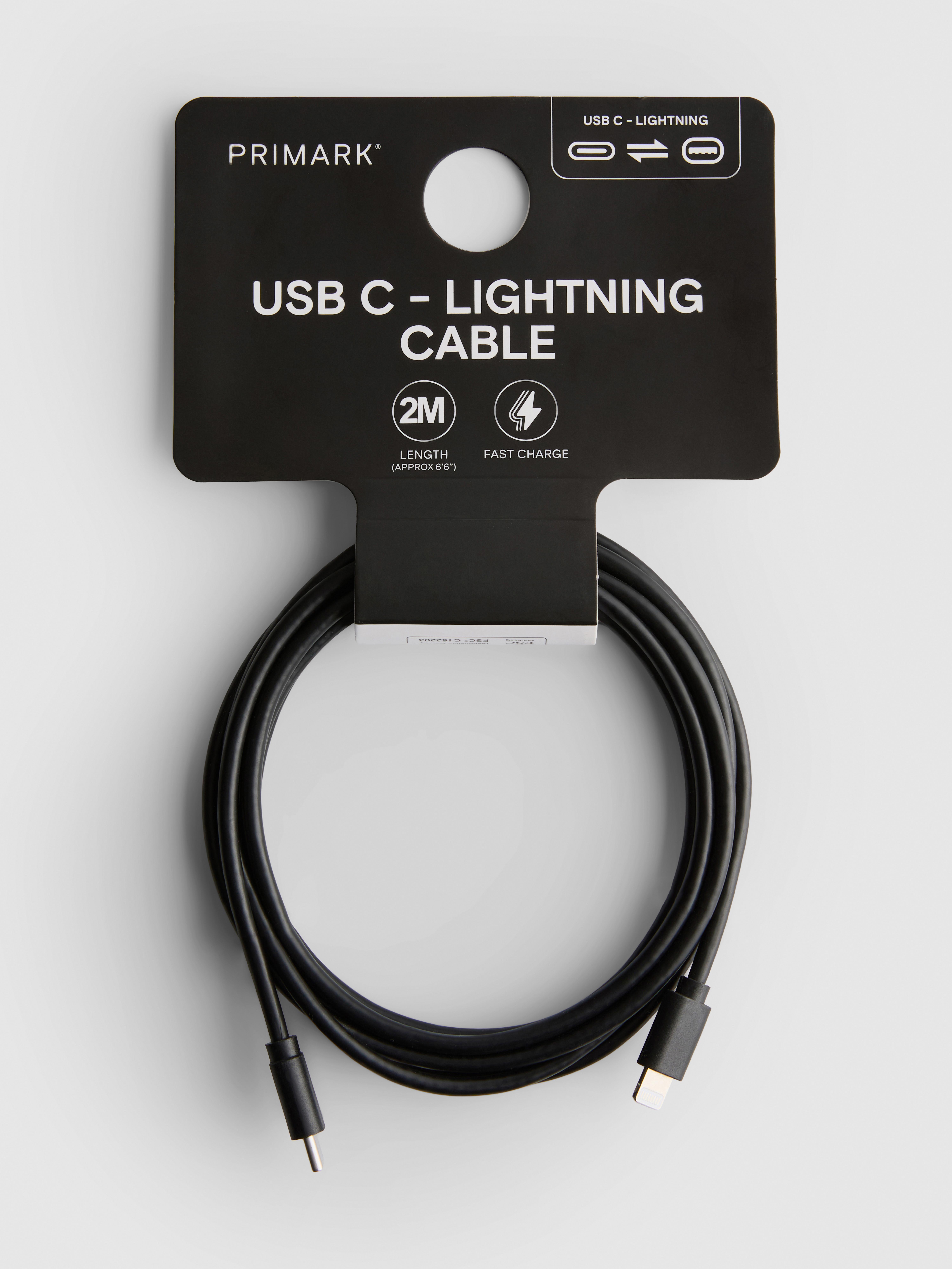 Oplaadkabel USB-C naar Lightning