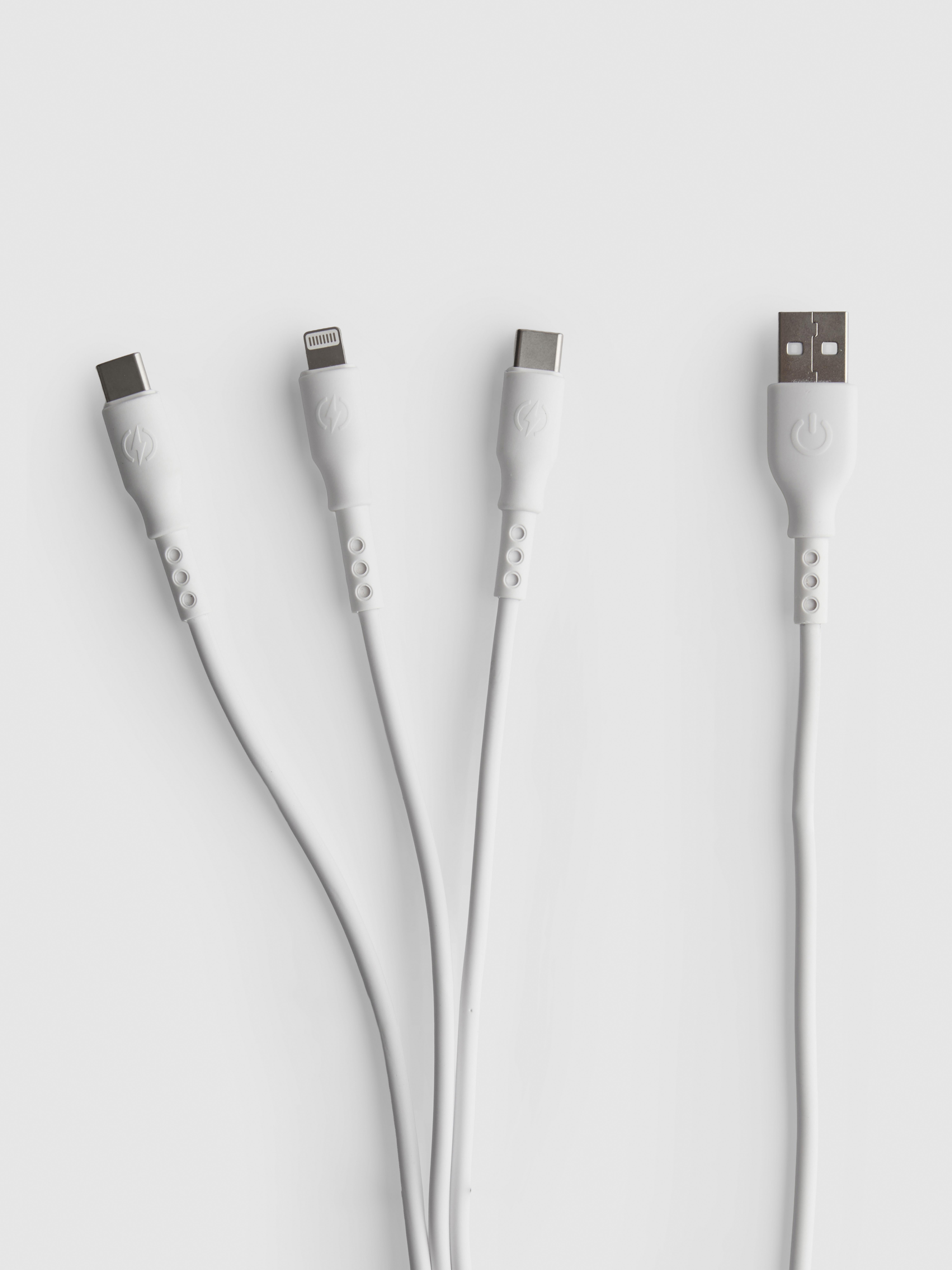 Cable USB 3 en 1