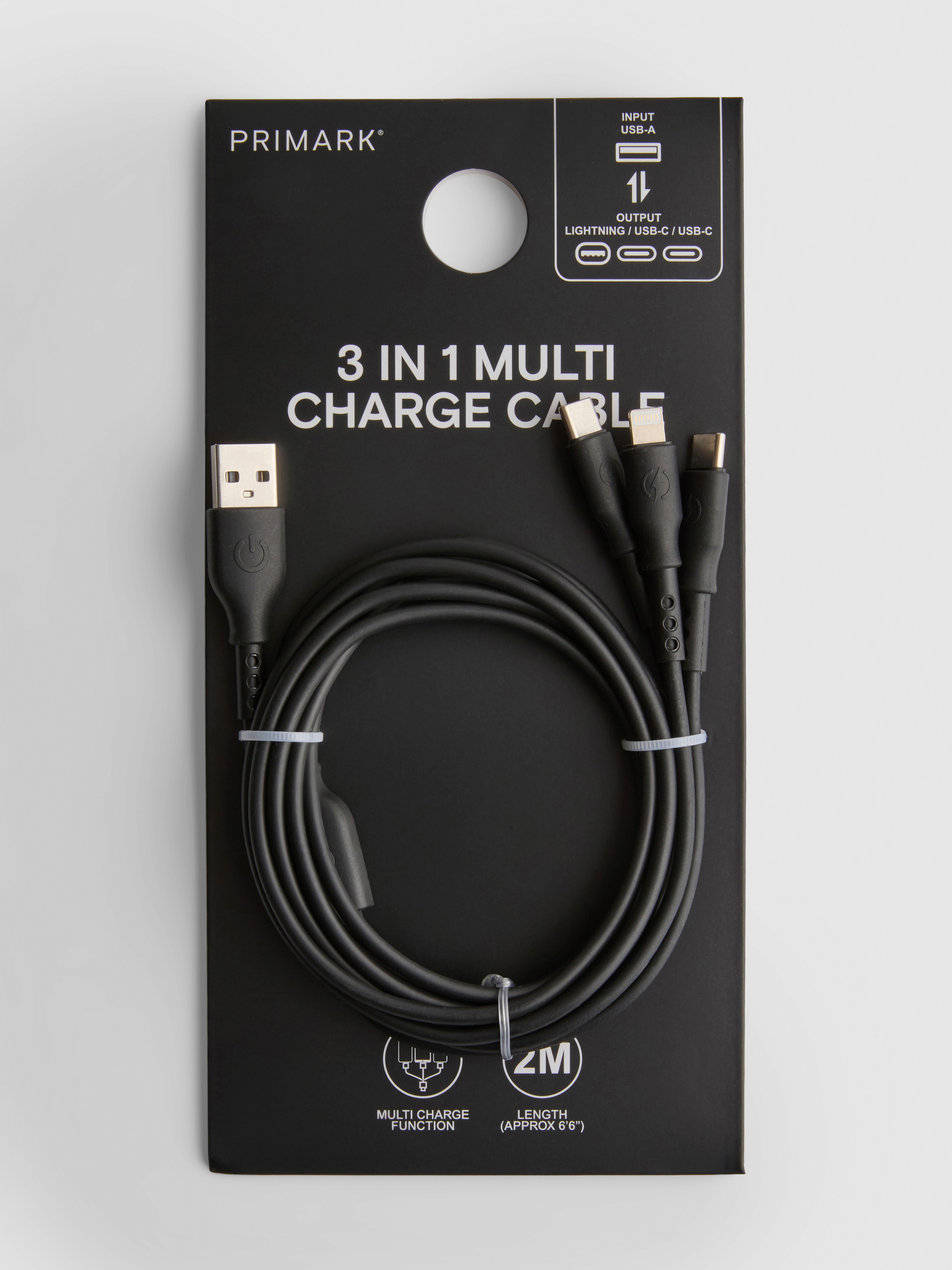 Cavo USB 3 in 1
