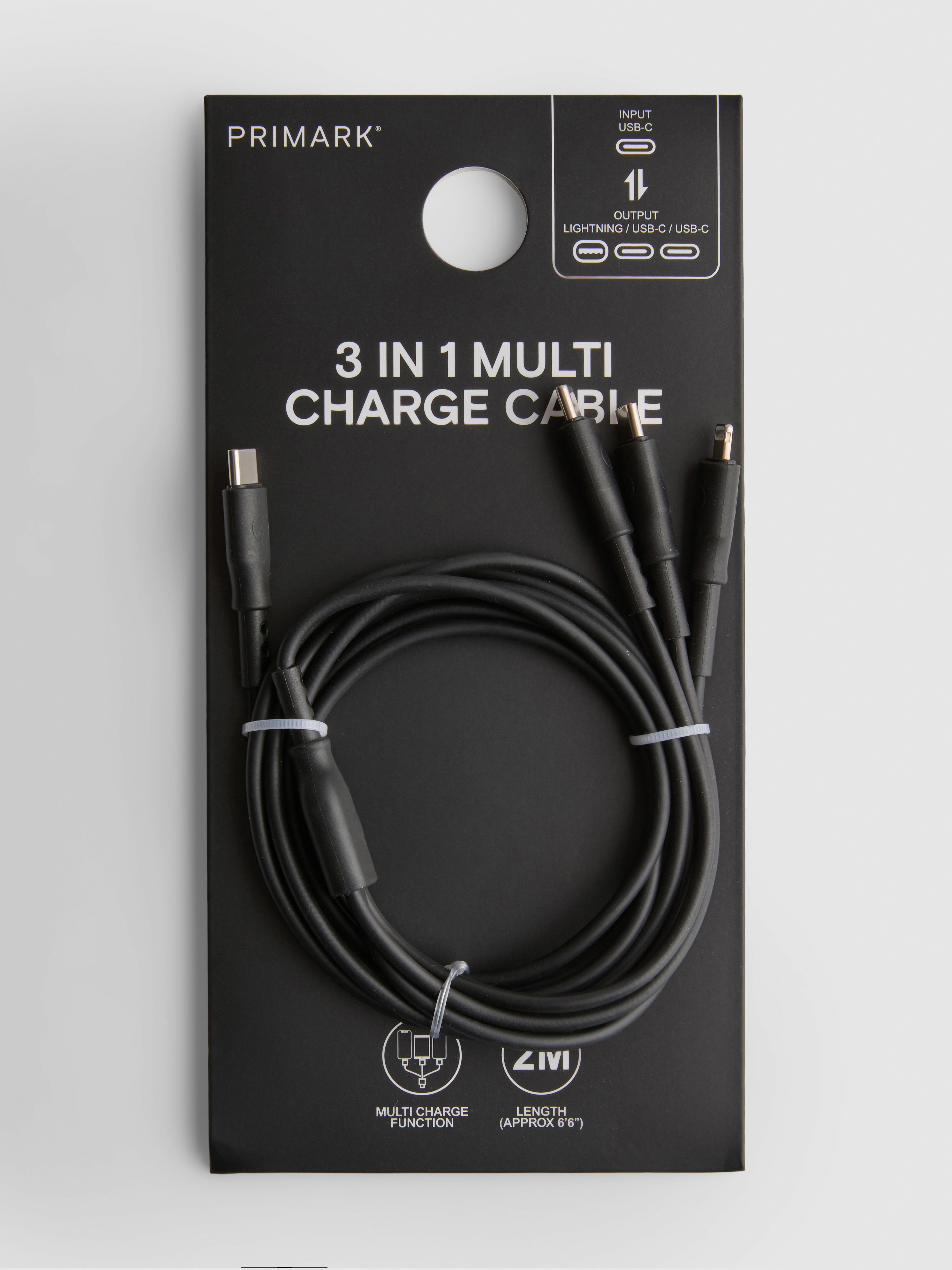 Câble de recharge USB 3-en-1