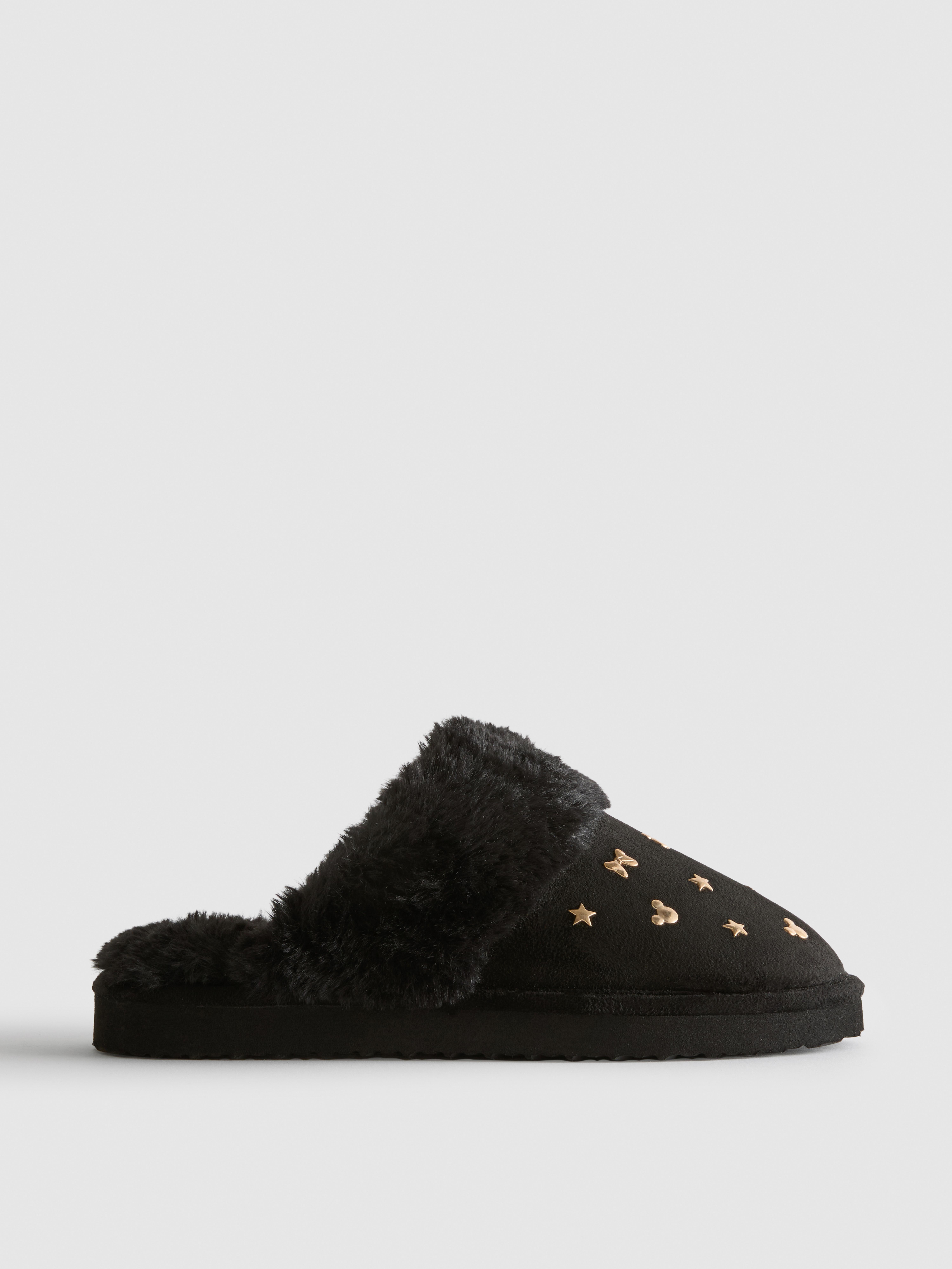 Disney’s Minnie Mouse Studded Mule Slippers