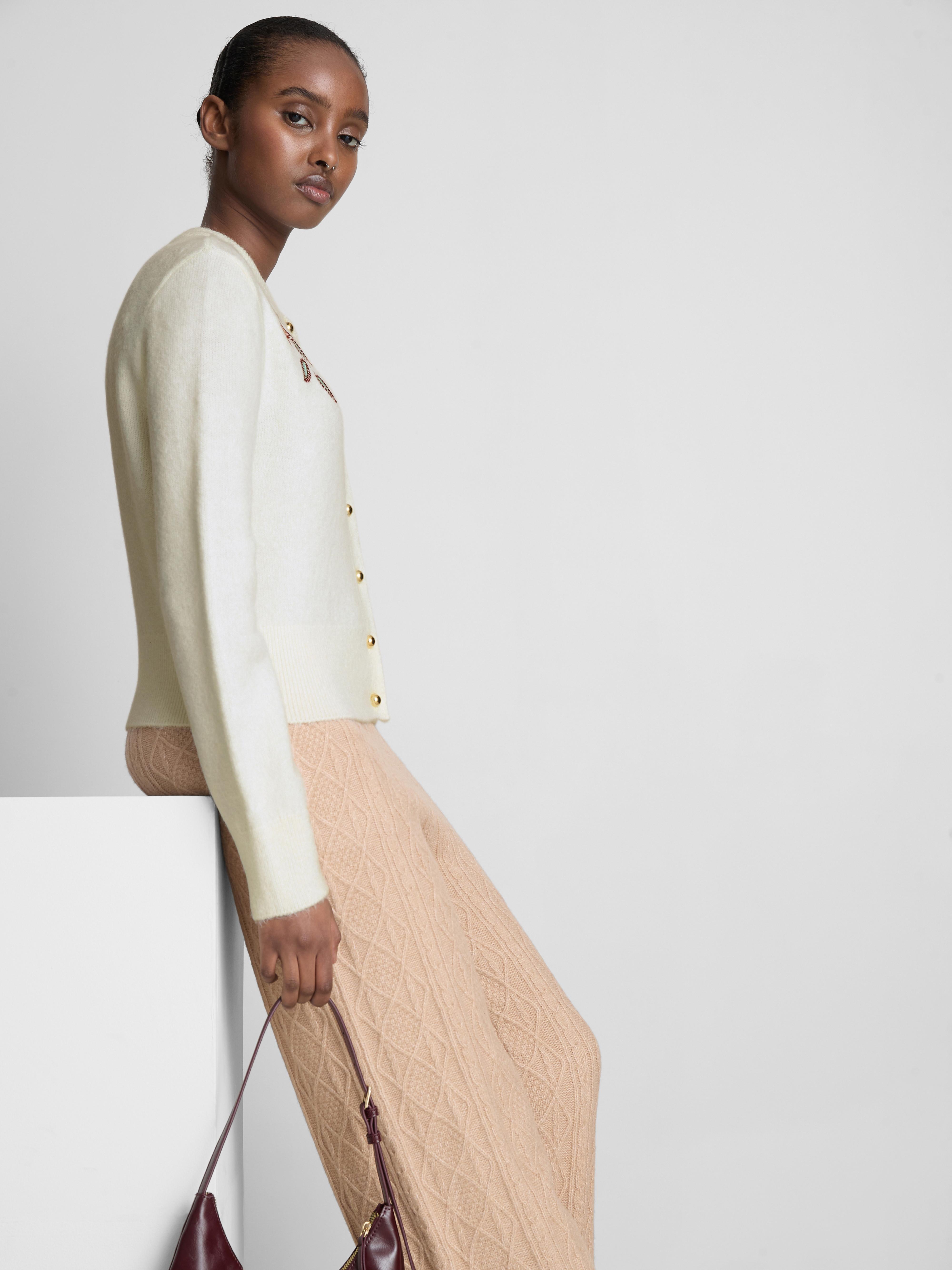 Embroidered Floral Cardigan