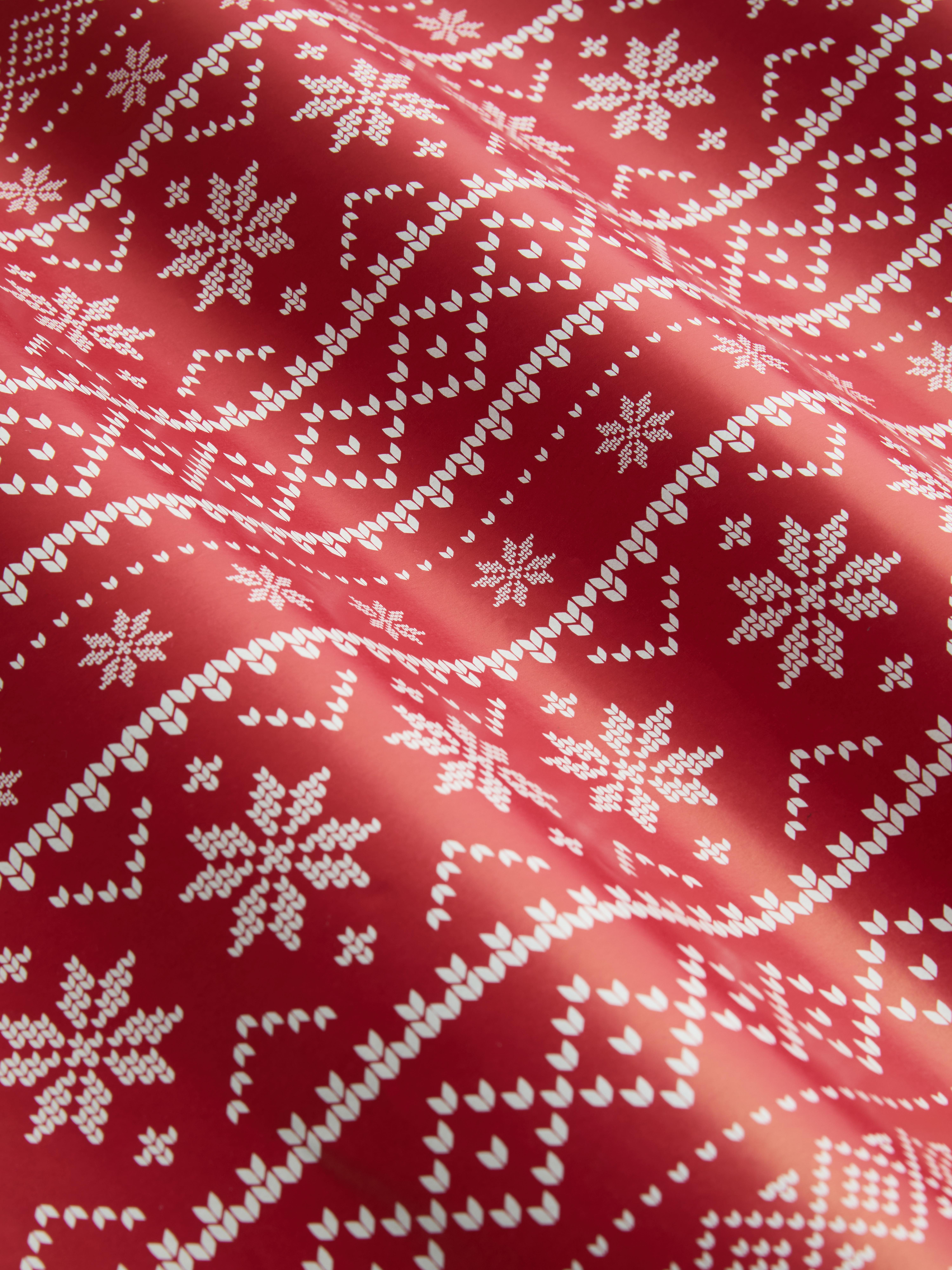 Hârtie de împachetat fair isle 12 m