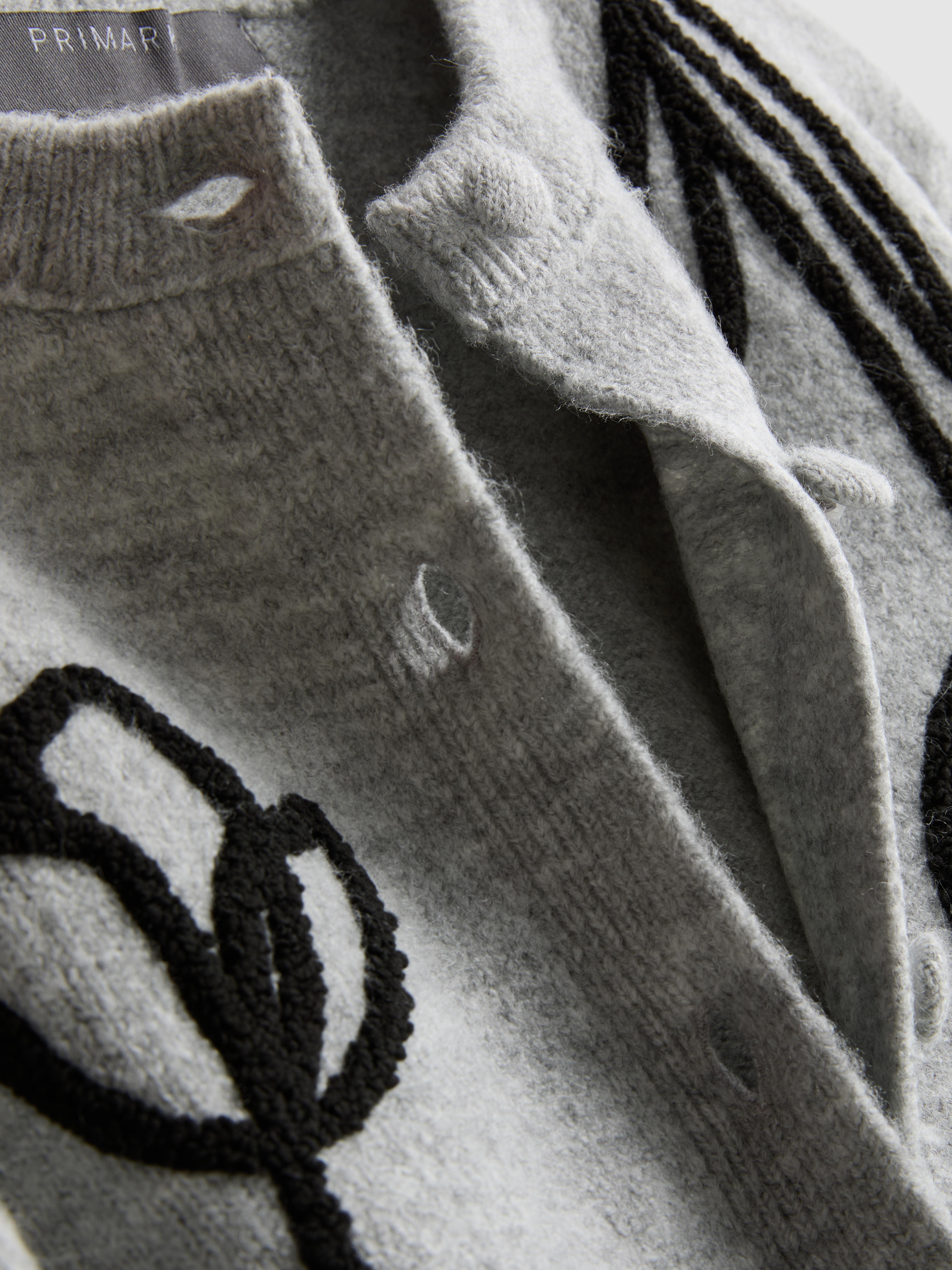 Floral Applique Cardigan