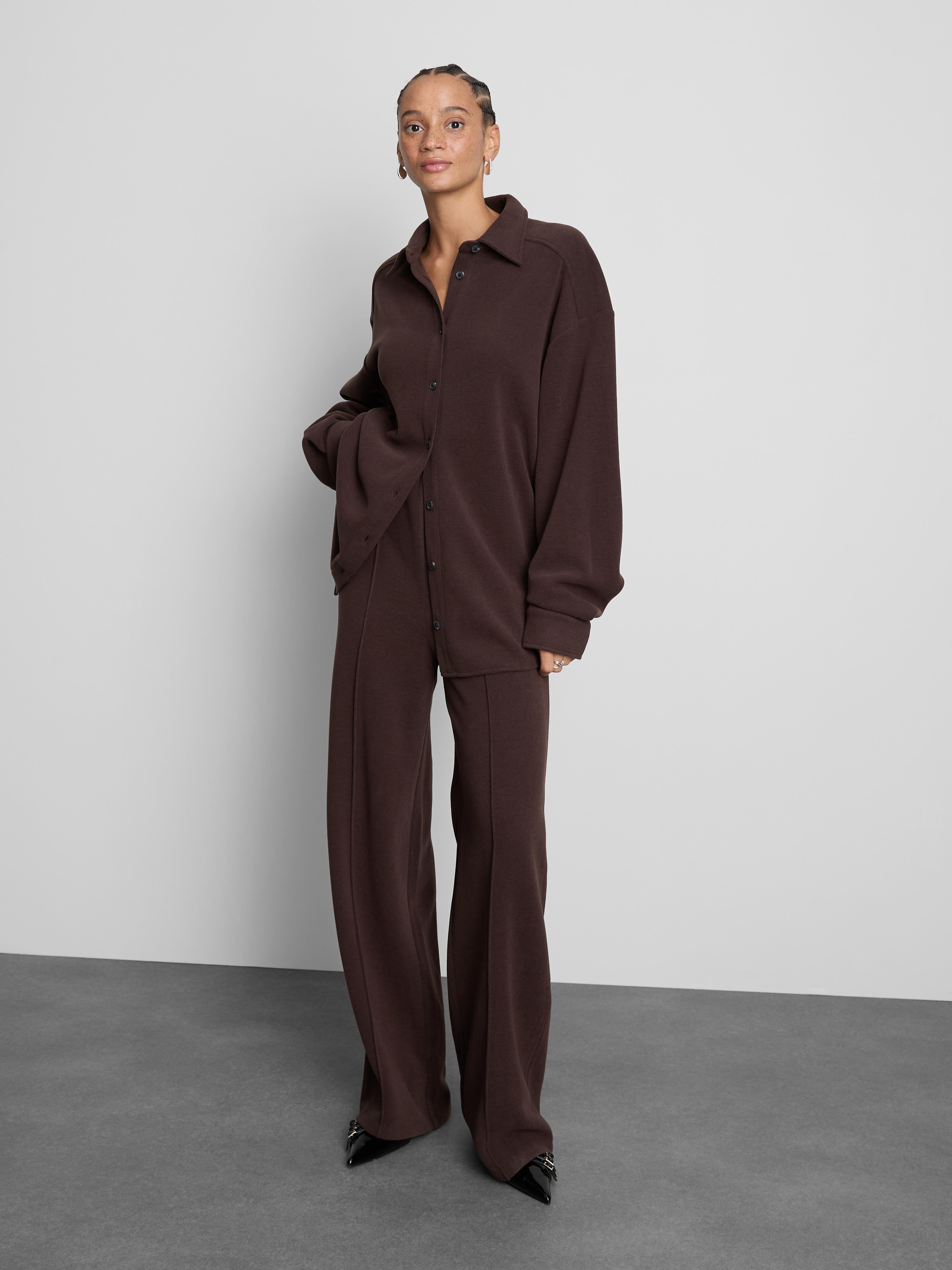 Women's Chocolate Jersey Shirt