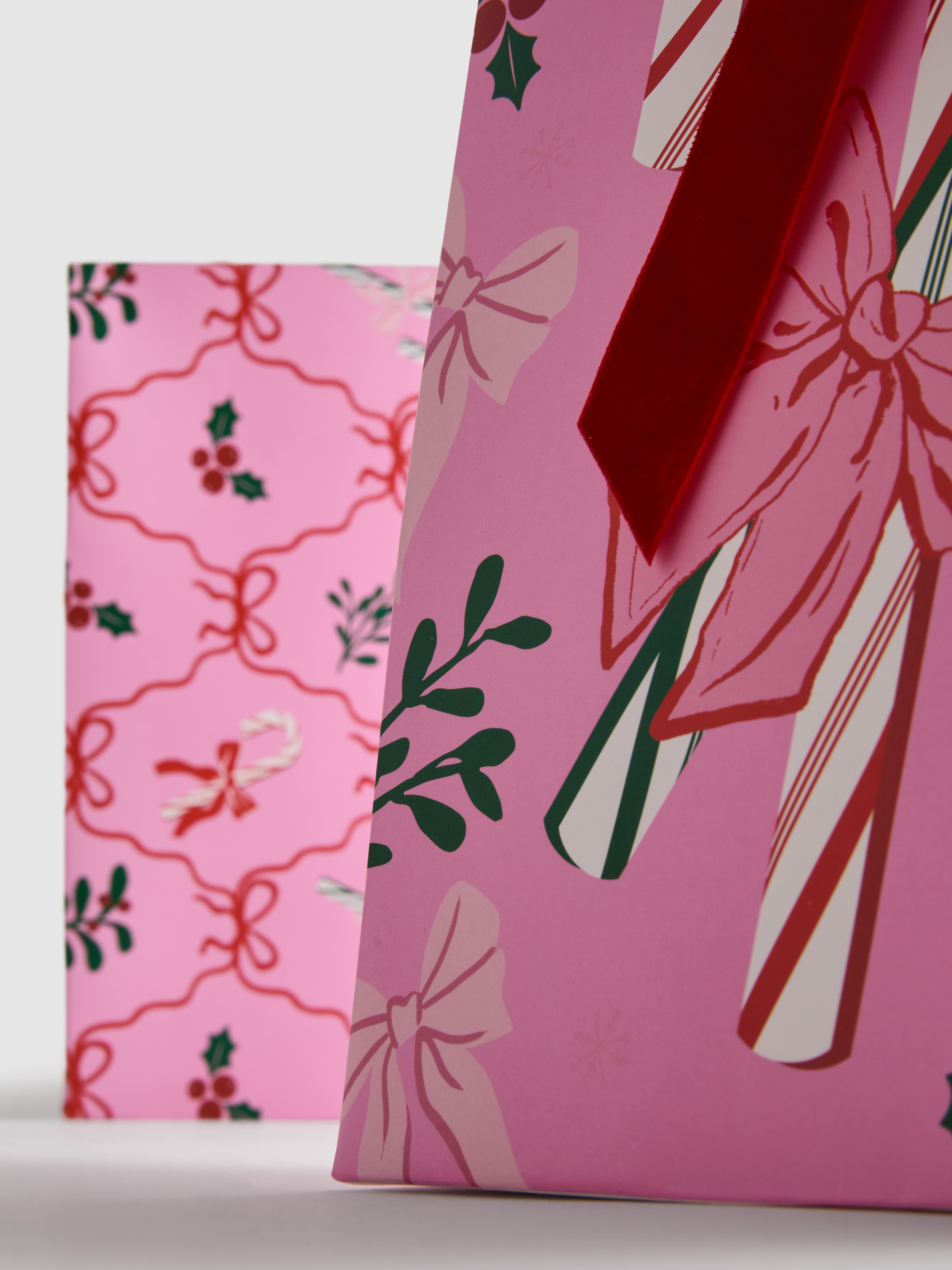 2pk Bow Gift Bags