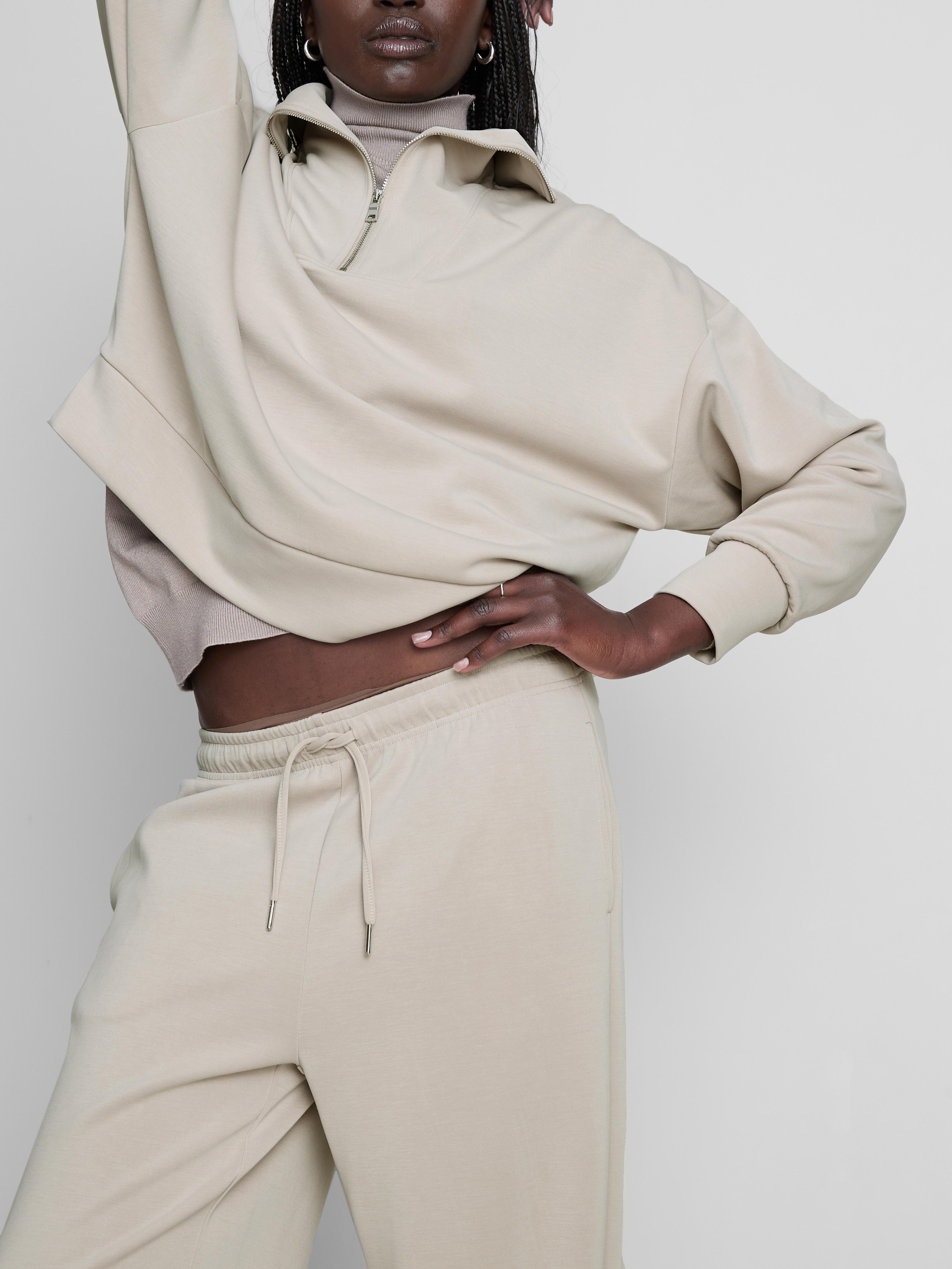 Smart Wide Leg Joggers