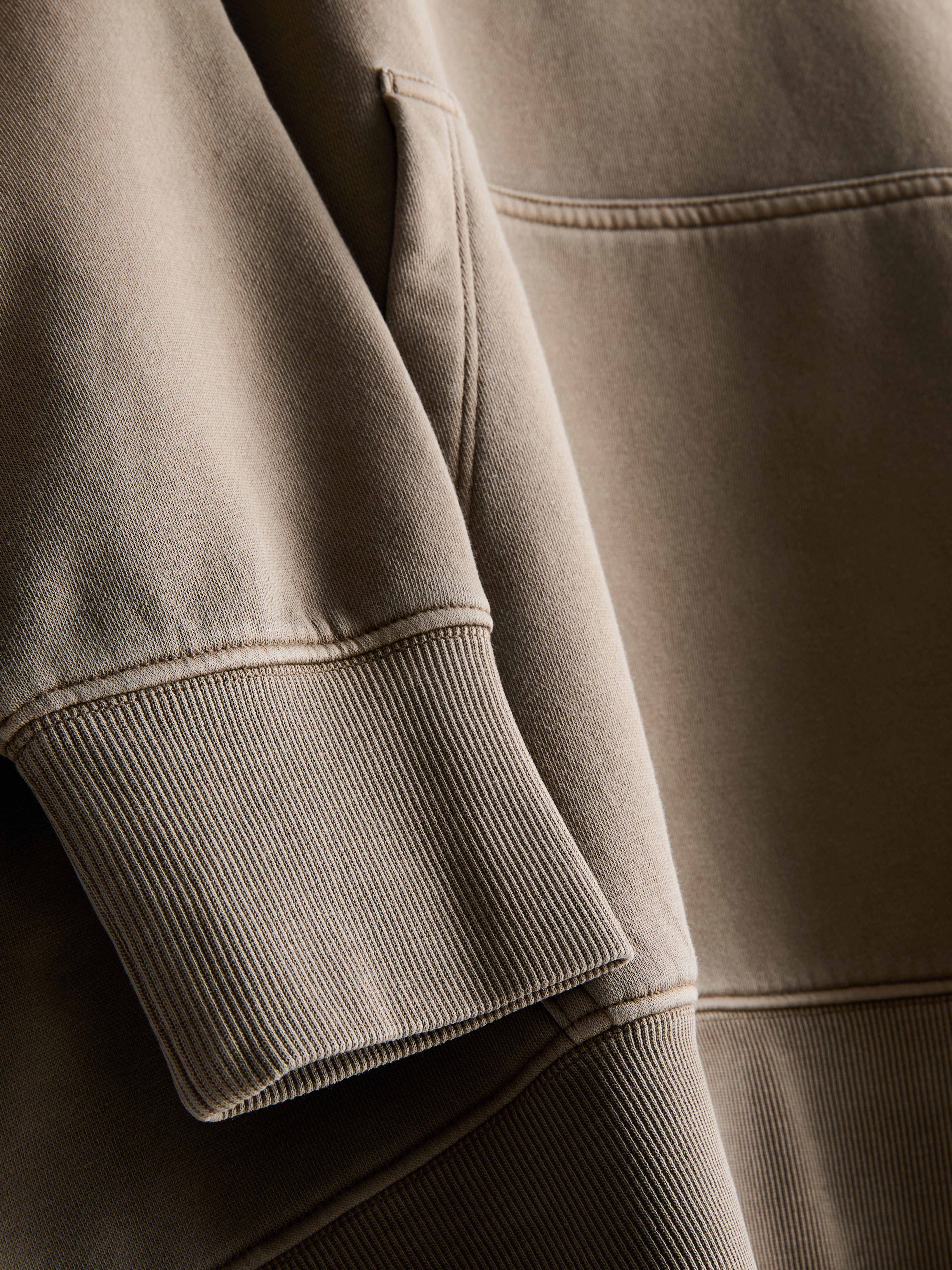 Oversized hoodie van katoenmix