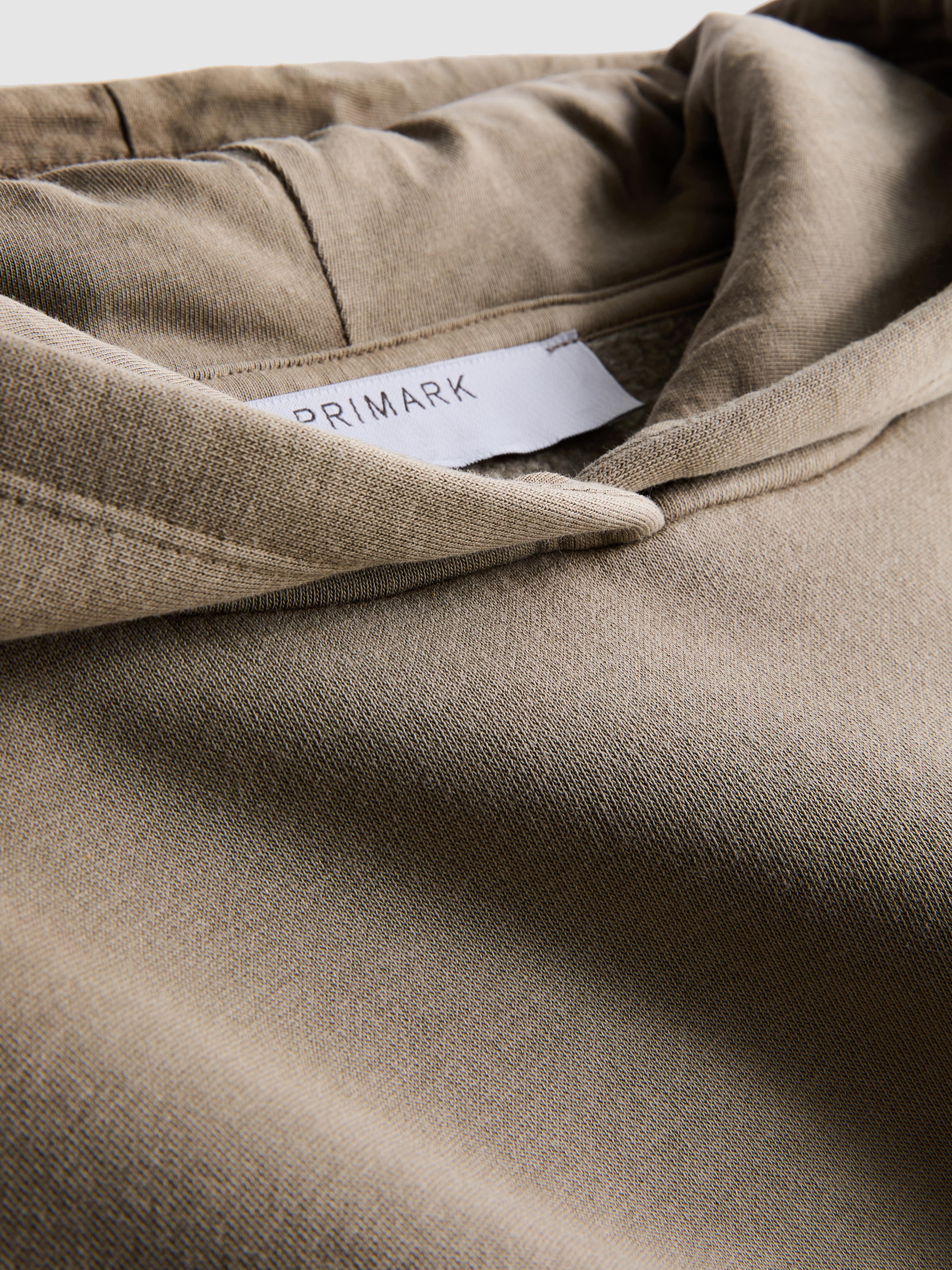 Oversized hoodie van katoenmix