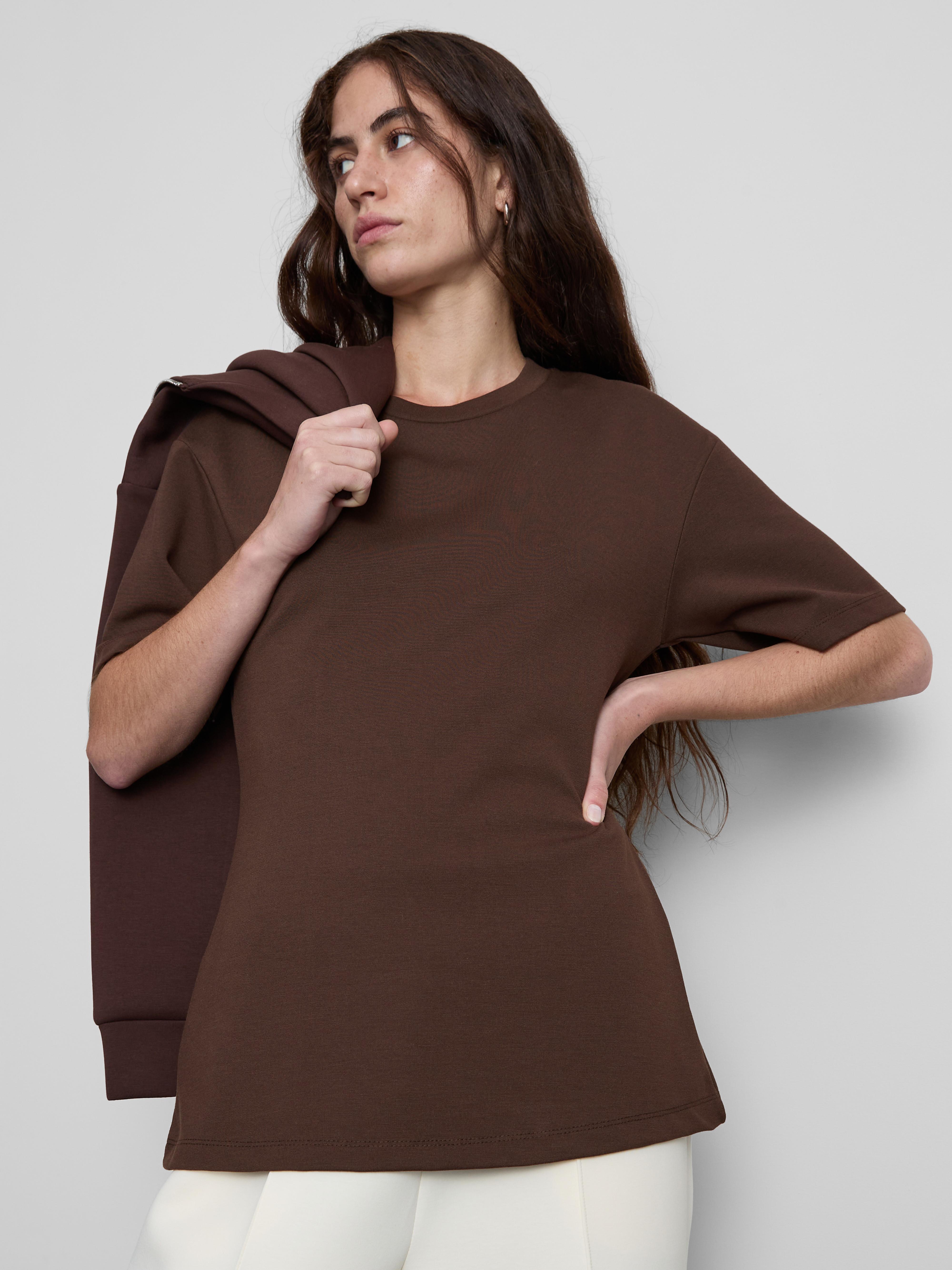 Getailleerd T-shirt van zware kwaliteit