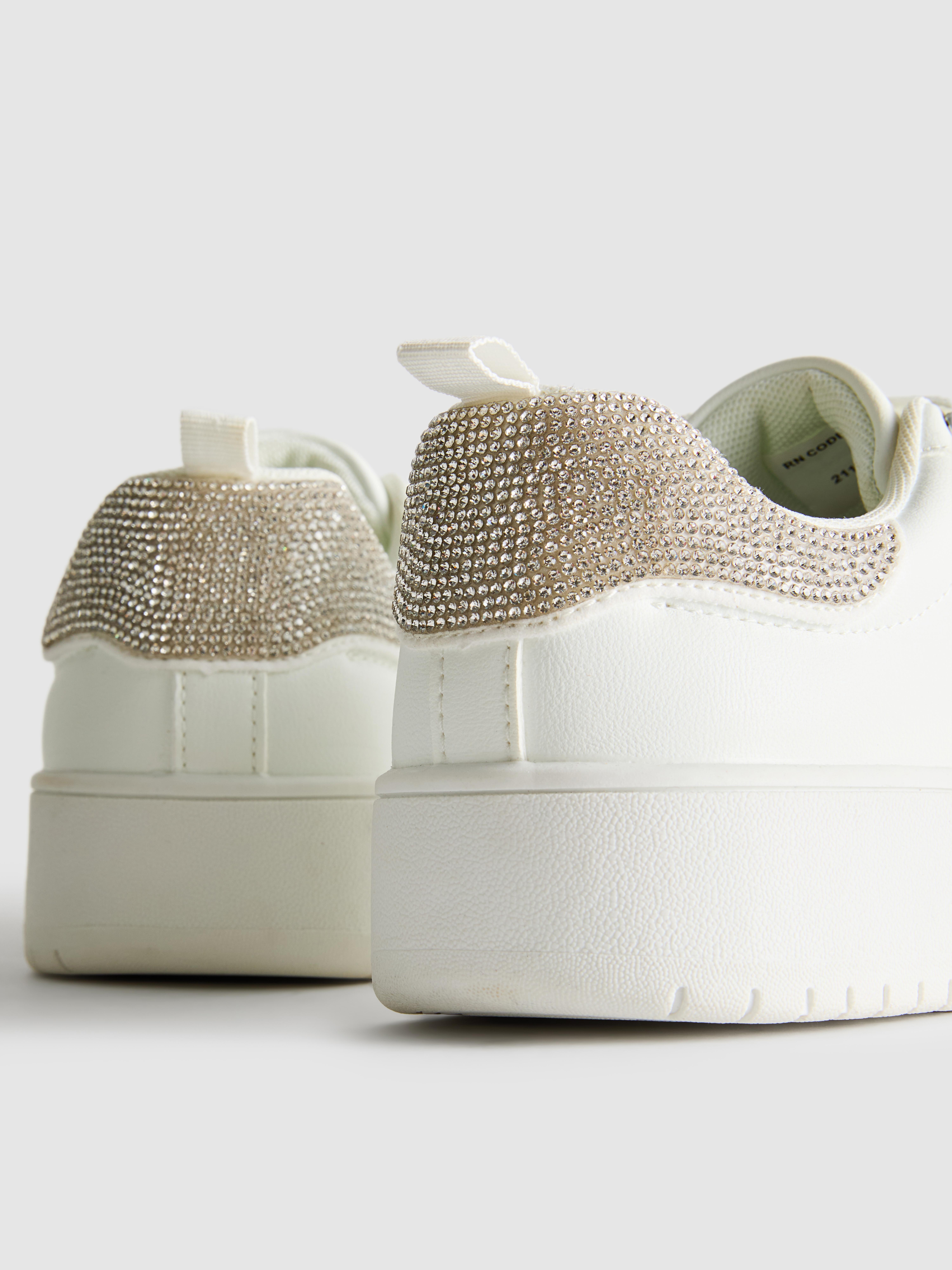 Diamanté Low-Top Sneakers