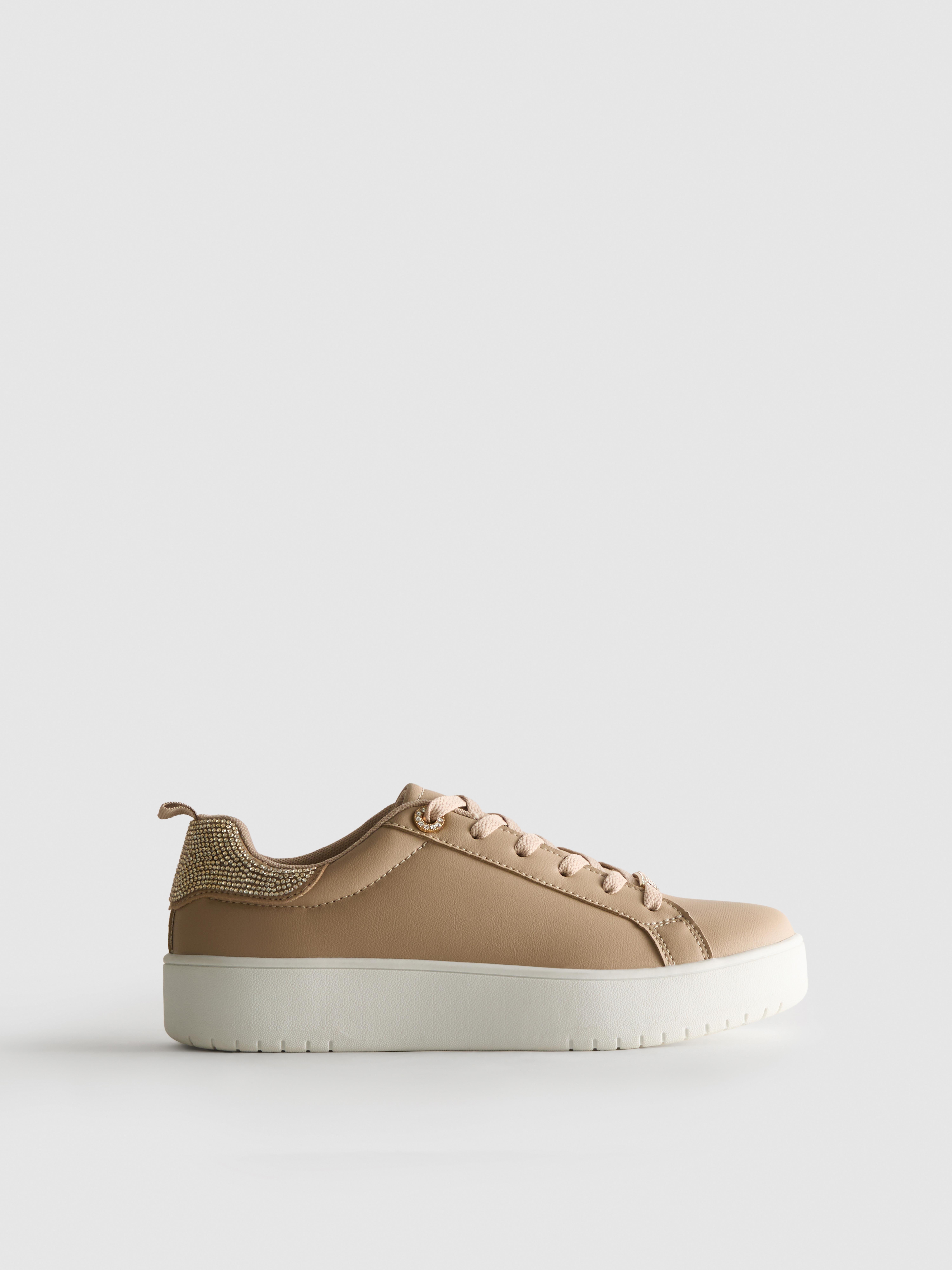 Ténis cano baixo brilhantes