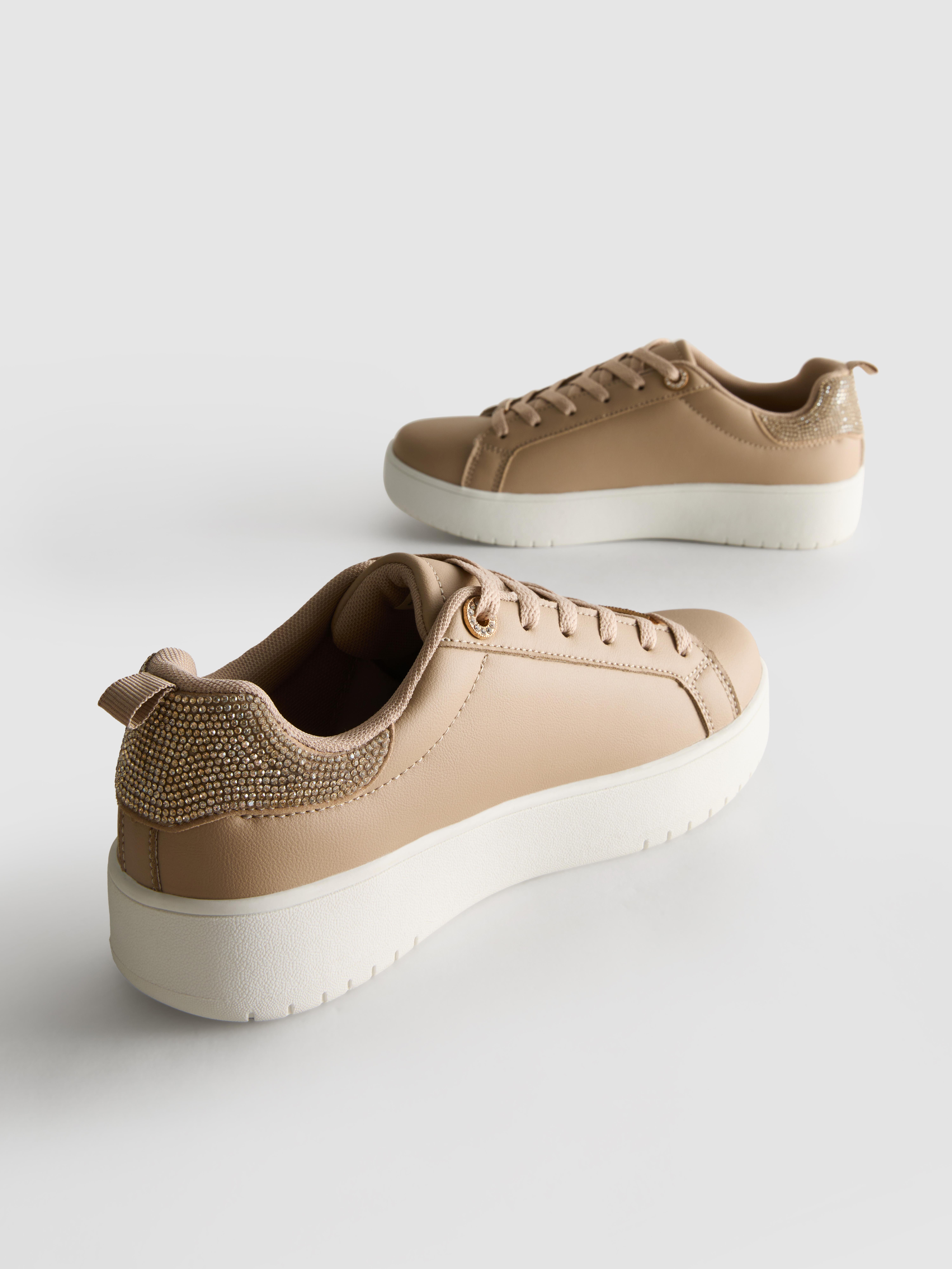 Ténis cano baixo brilhantes