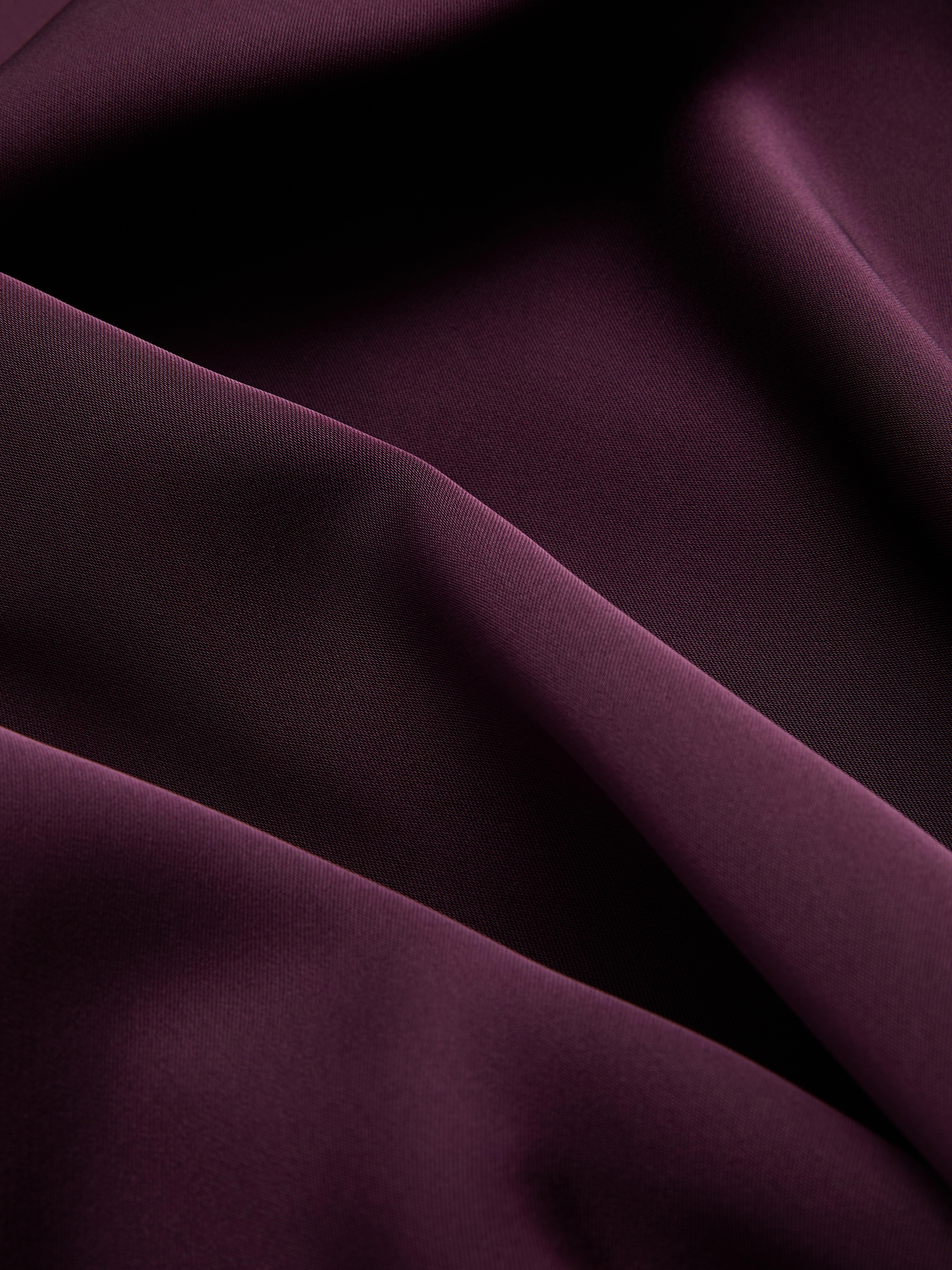 Women's Plum The Edit Satin Midi Skirt