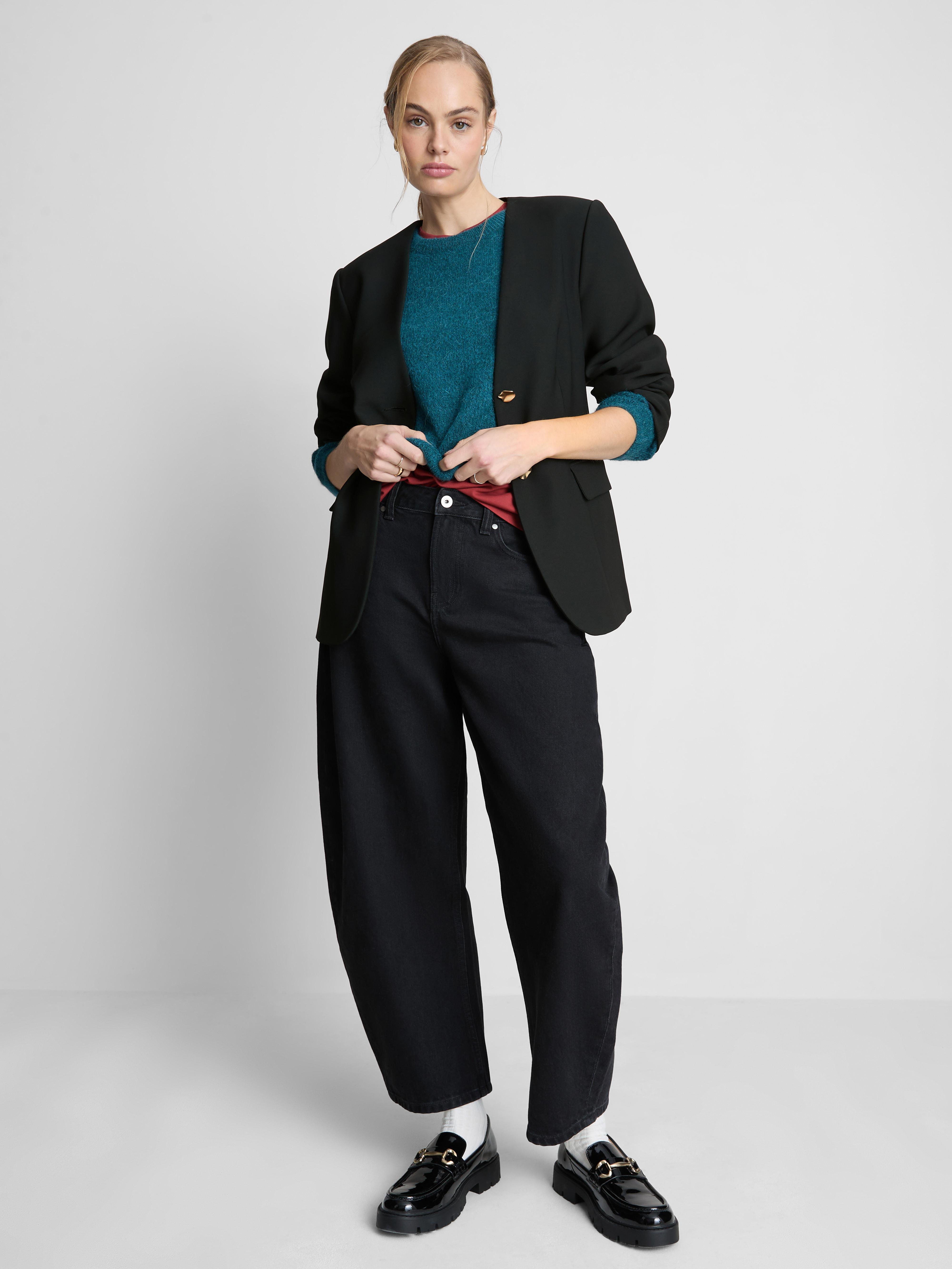 The Edit Cinched Blazer