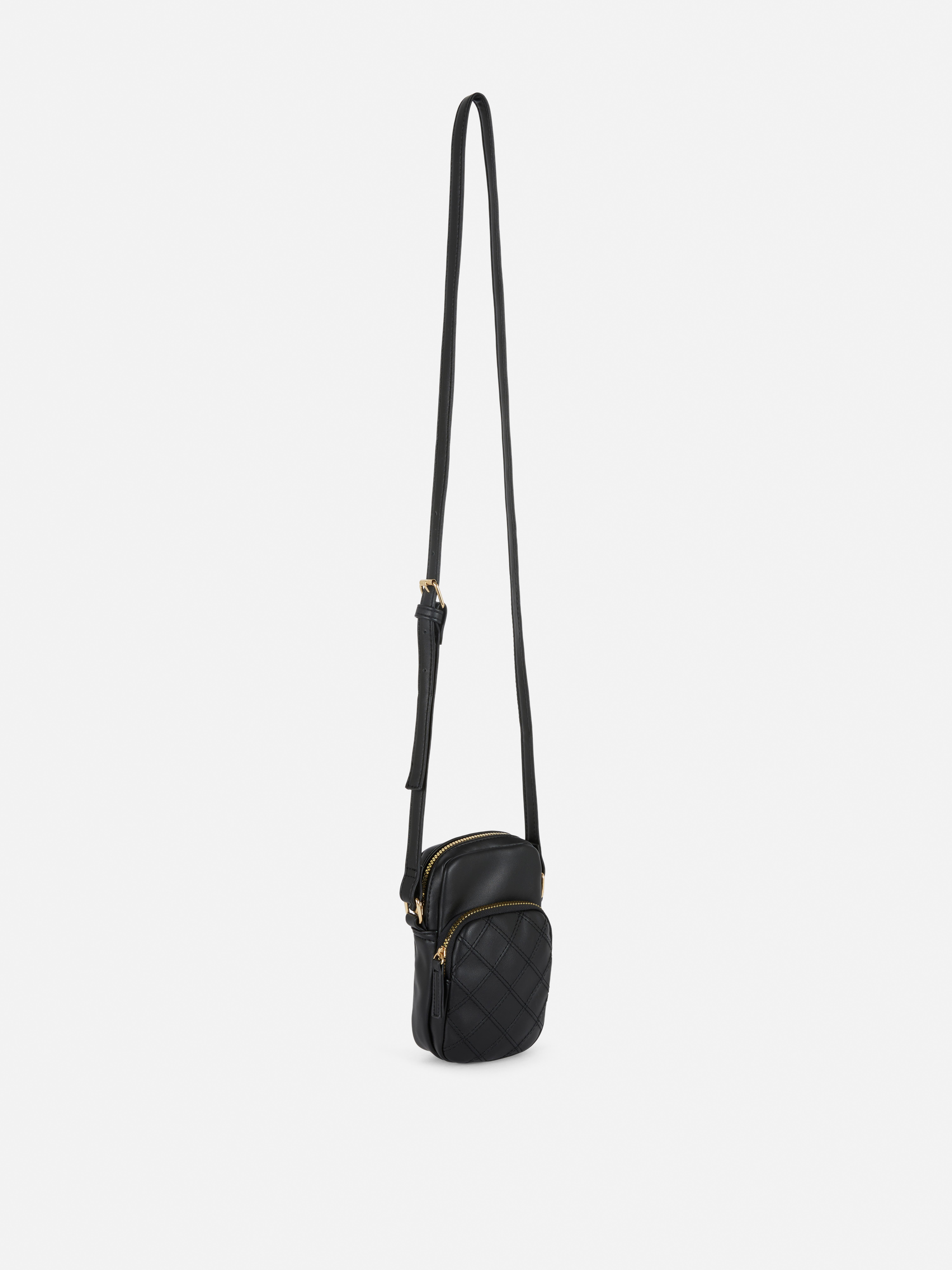 Pochette matelassée pour téléphone à bandoulière