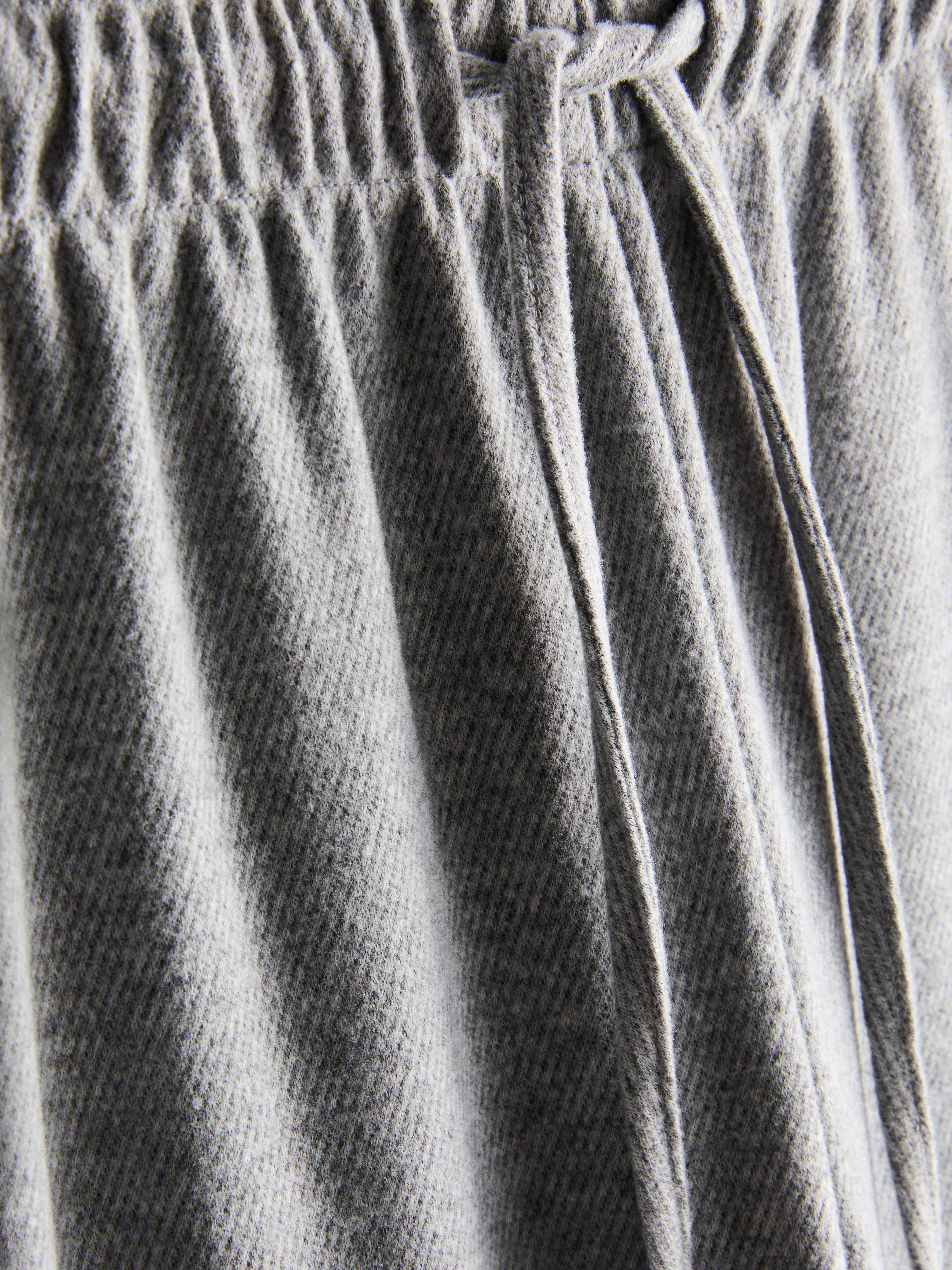 Women's Light Gray Relaxed Straight-Leg Joggers