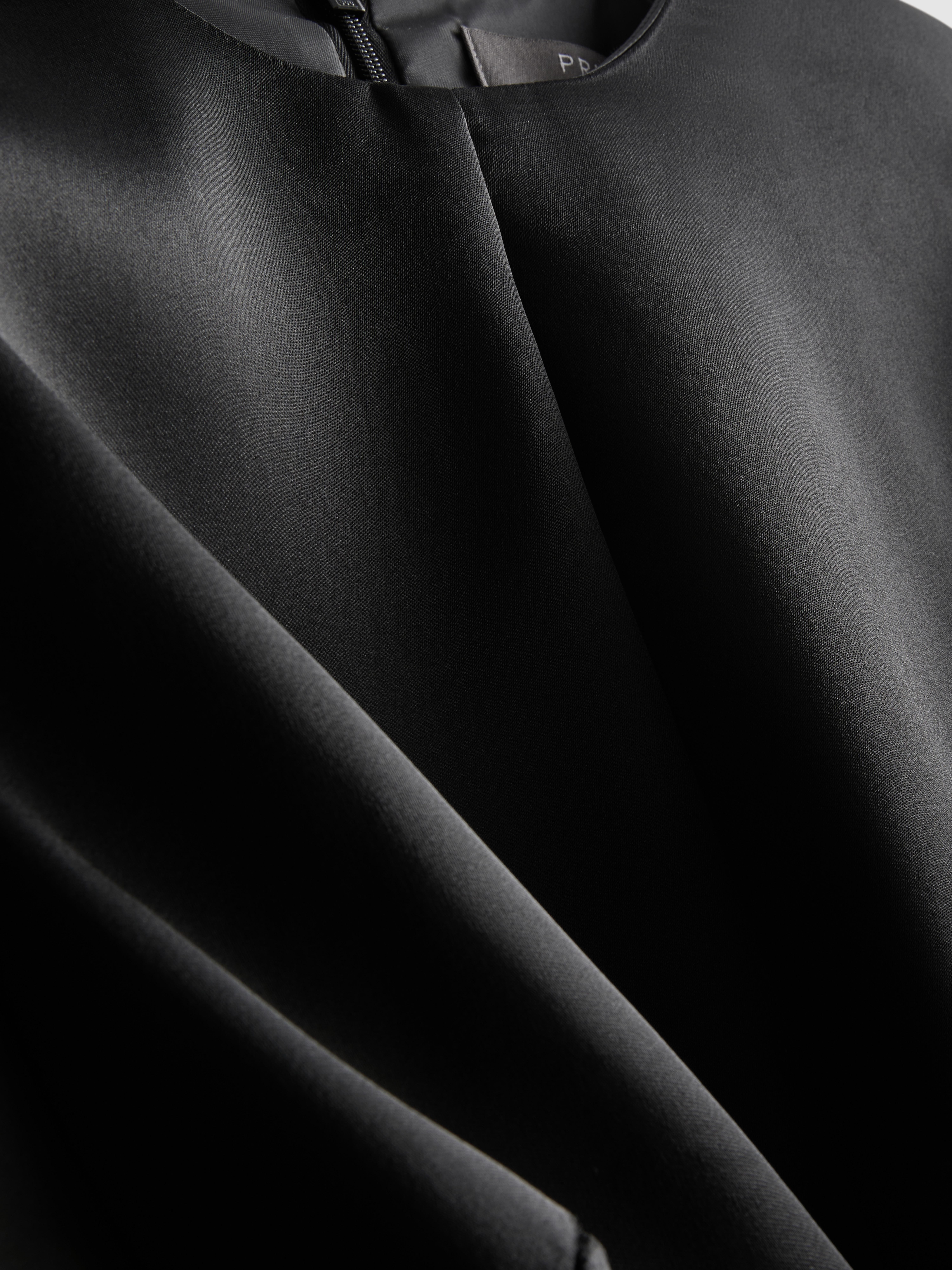 Puff Sleeve Satin Top