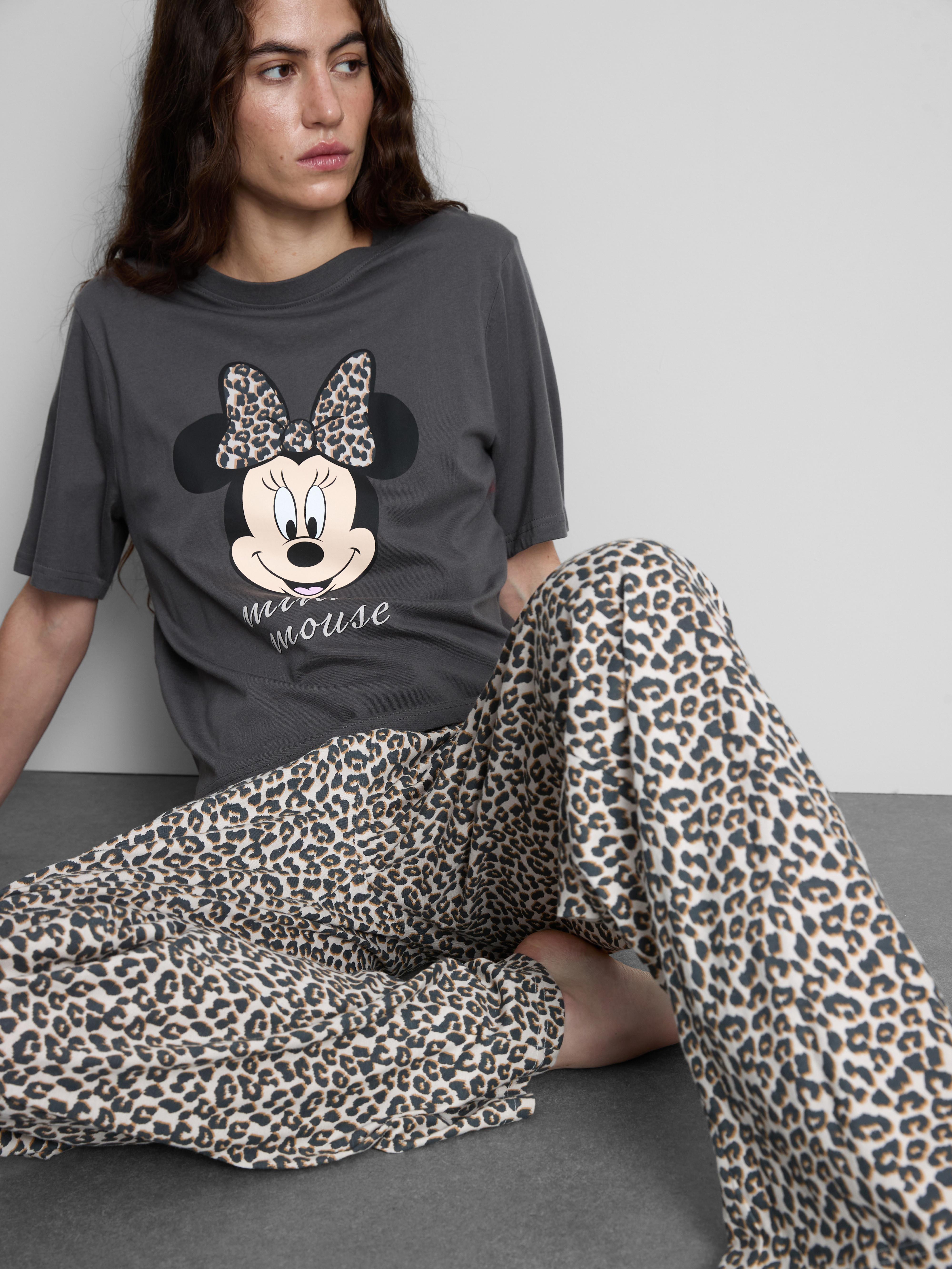Disney’s Minnie Mouse Cotton Leopard Pyjamas