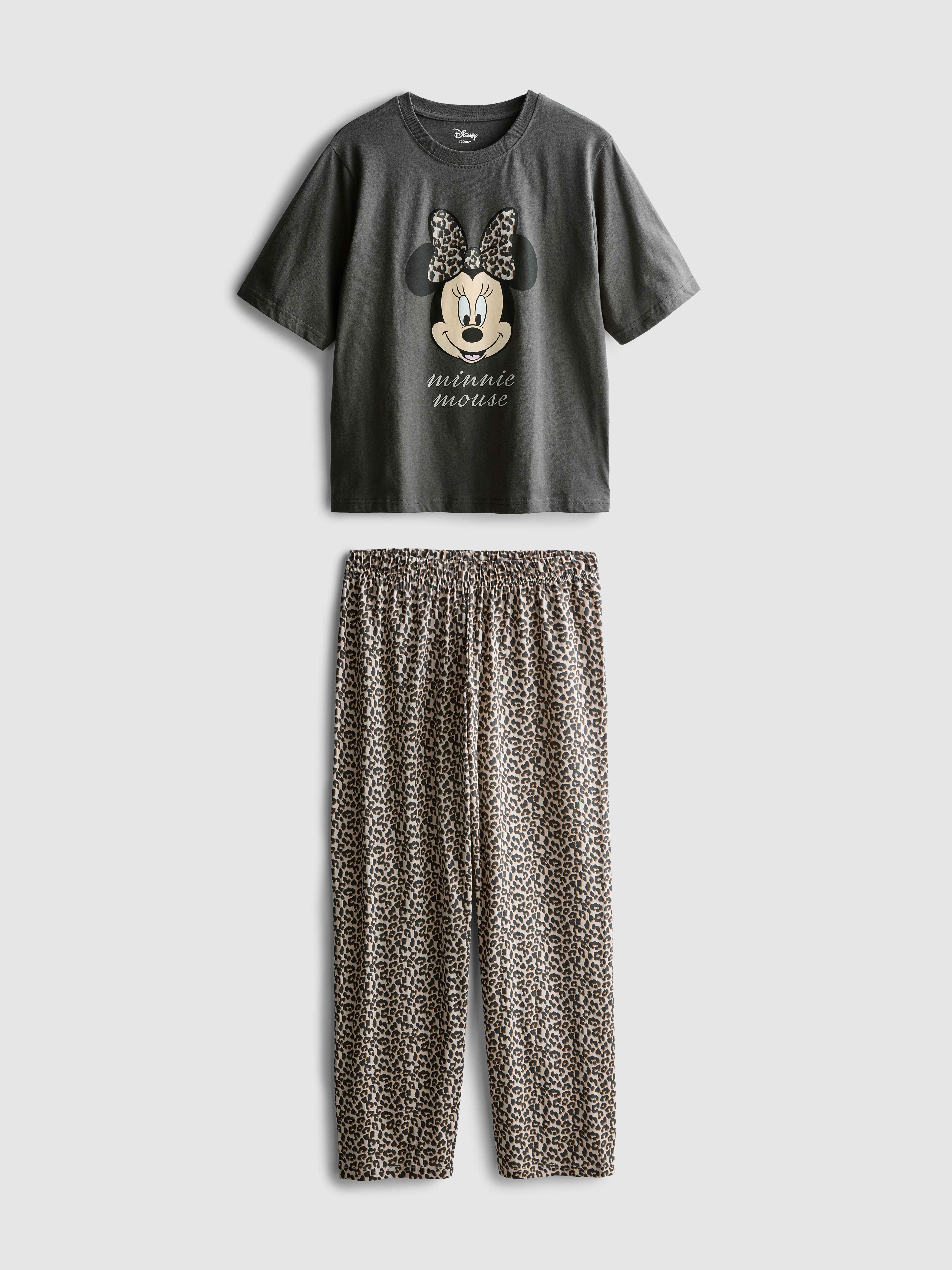 Disney’s Minnie Mouse Cotton Leopard Pyjamas