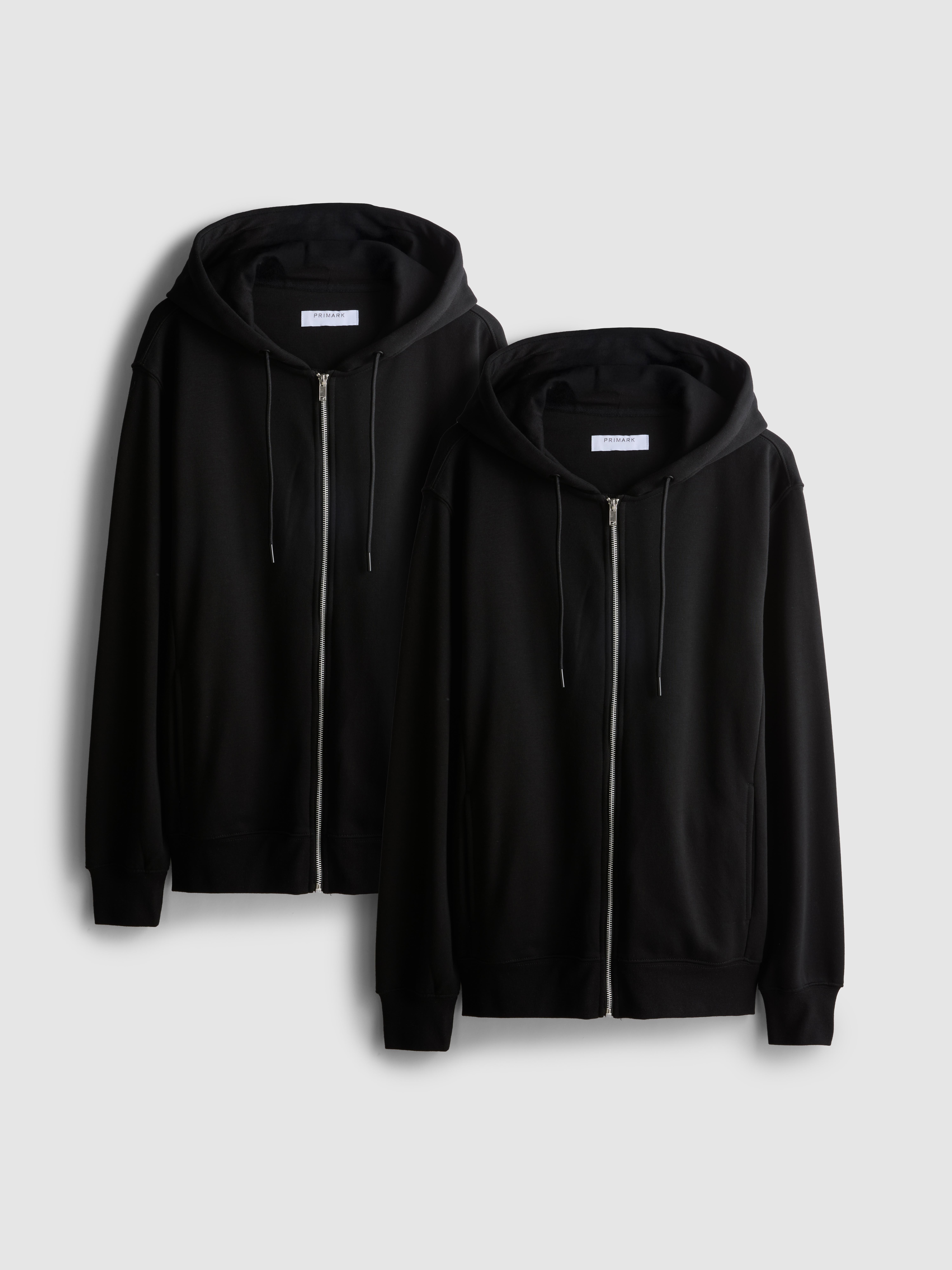 2pk Essential Zip-Up Hoodies