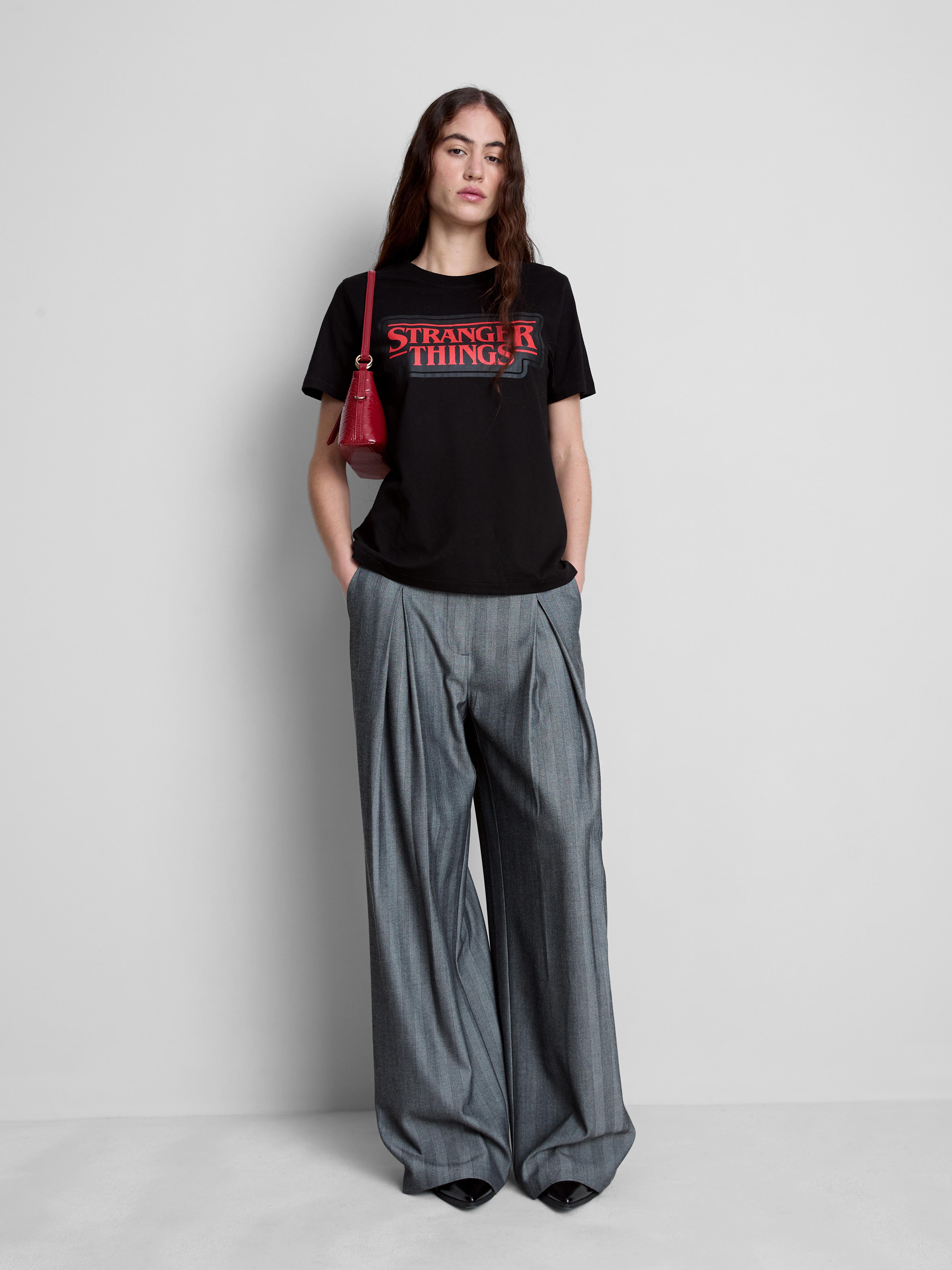 Stranger Things Cotton Logo Tee