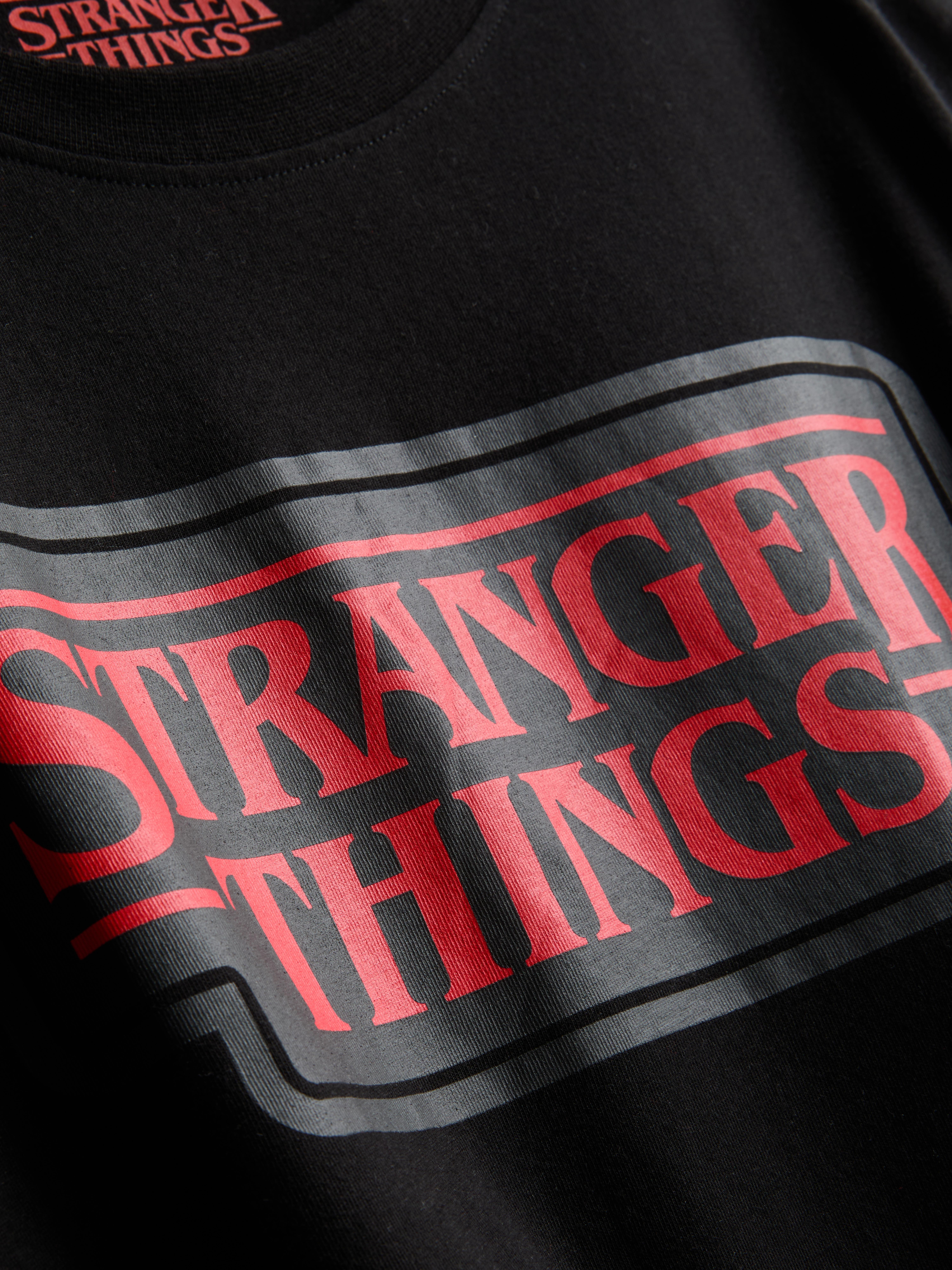 Stranger Things Cotton Logo Tee