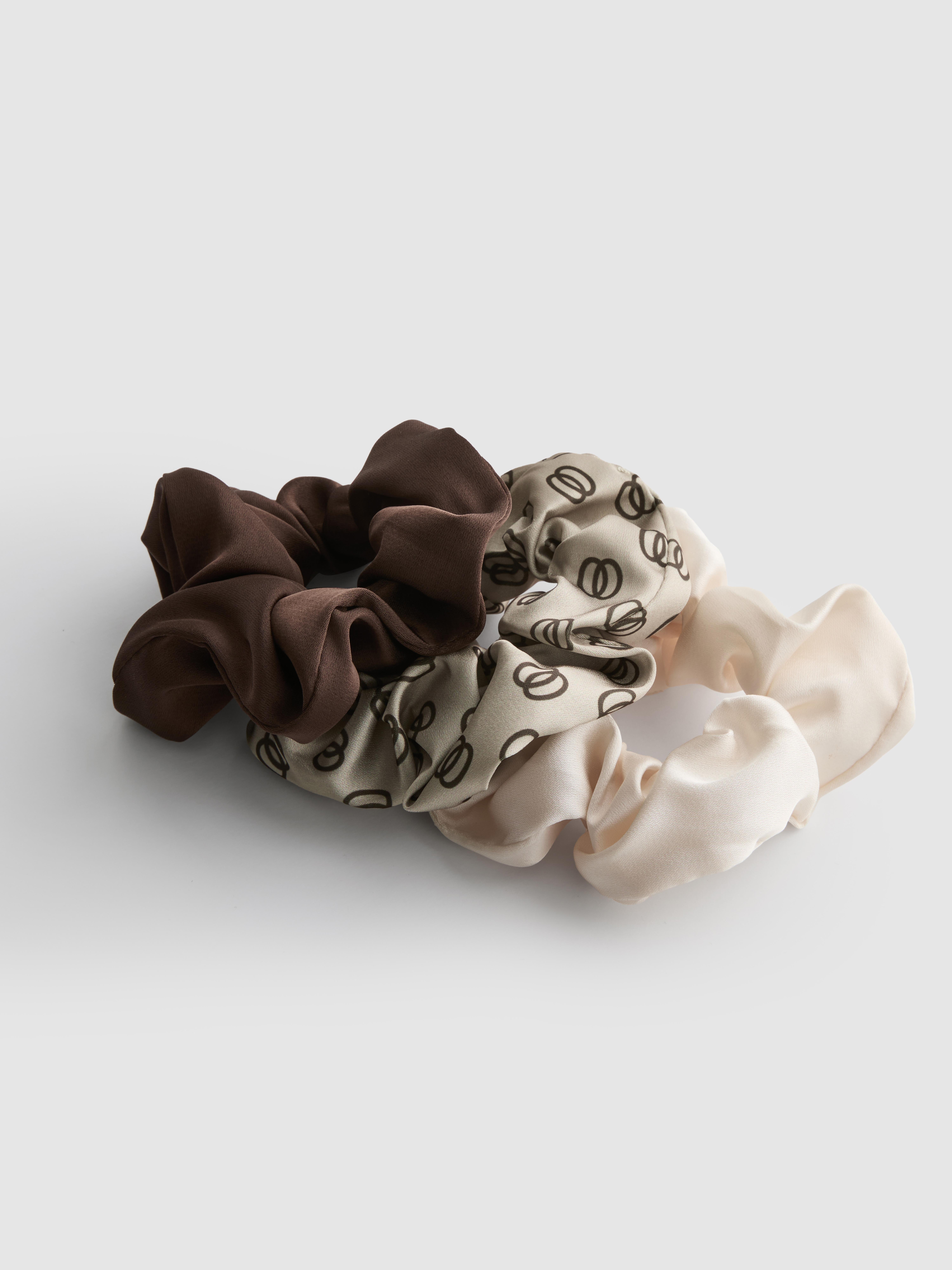 Haarschrunchies, set van 3