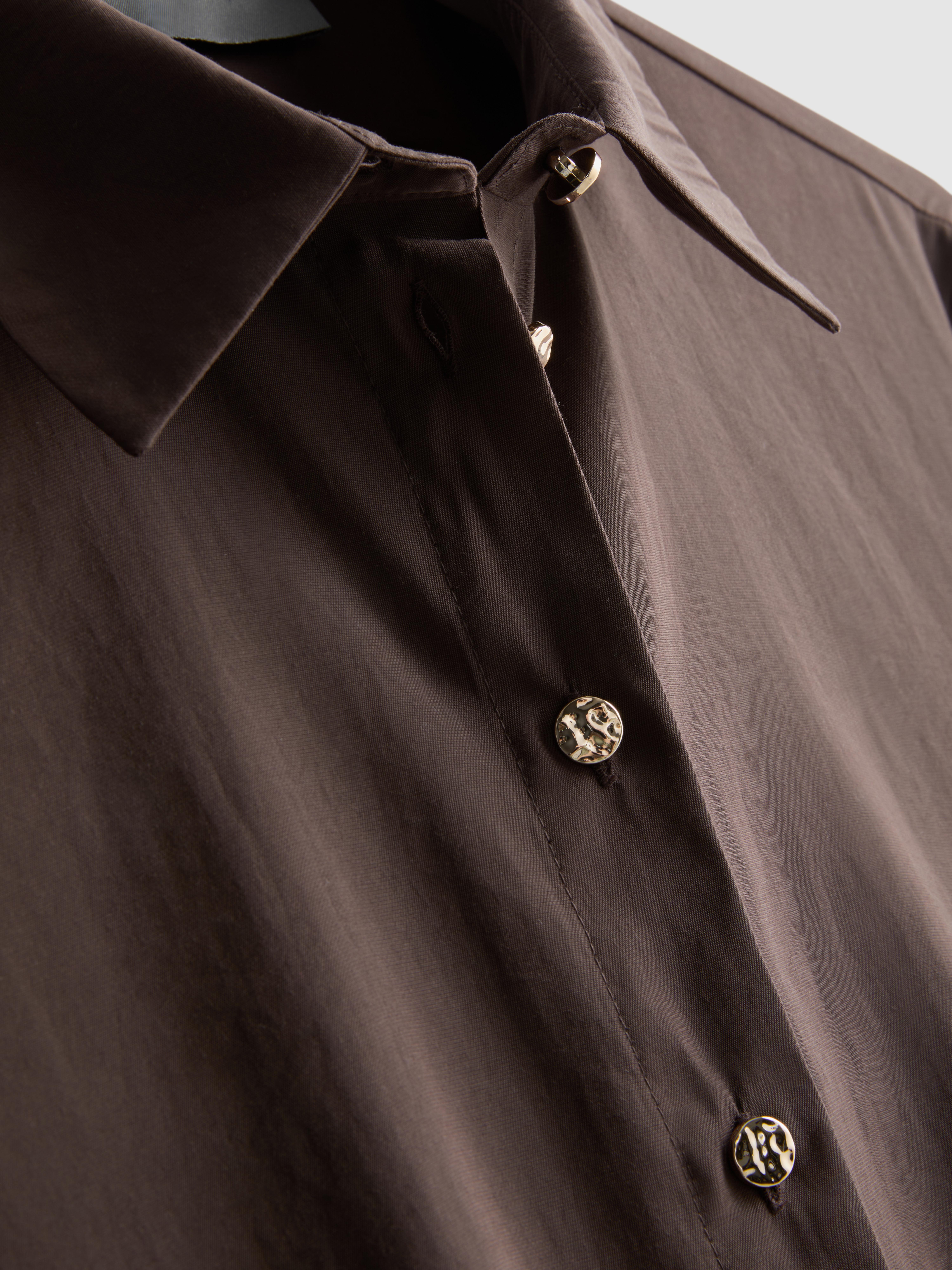 Koszula z materiału cupro