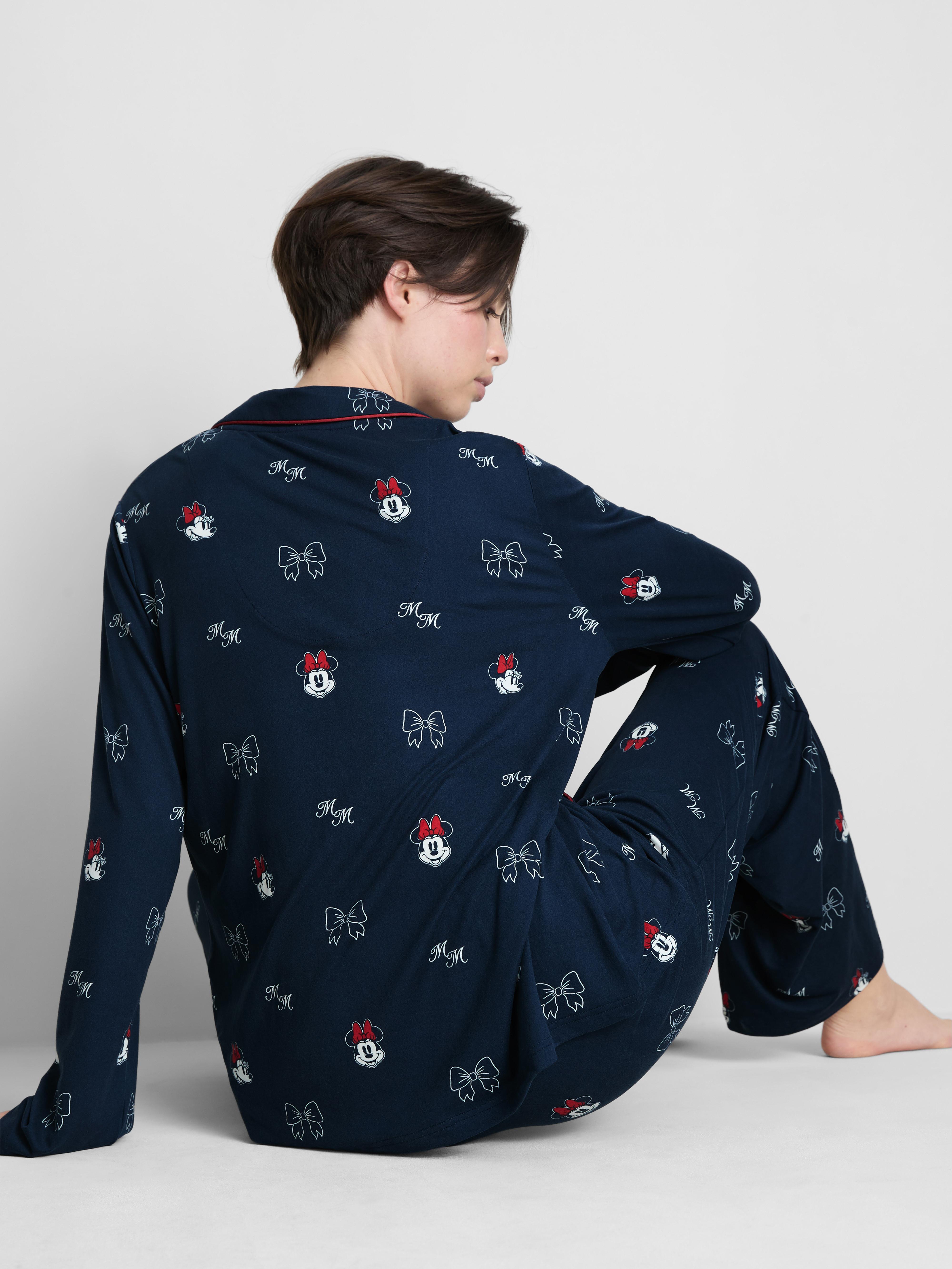 Disney’s Minnie Mouse Printed Boyfriend Pajamas