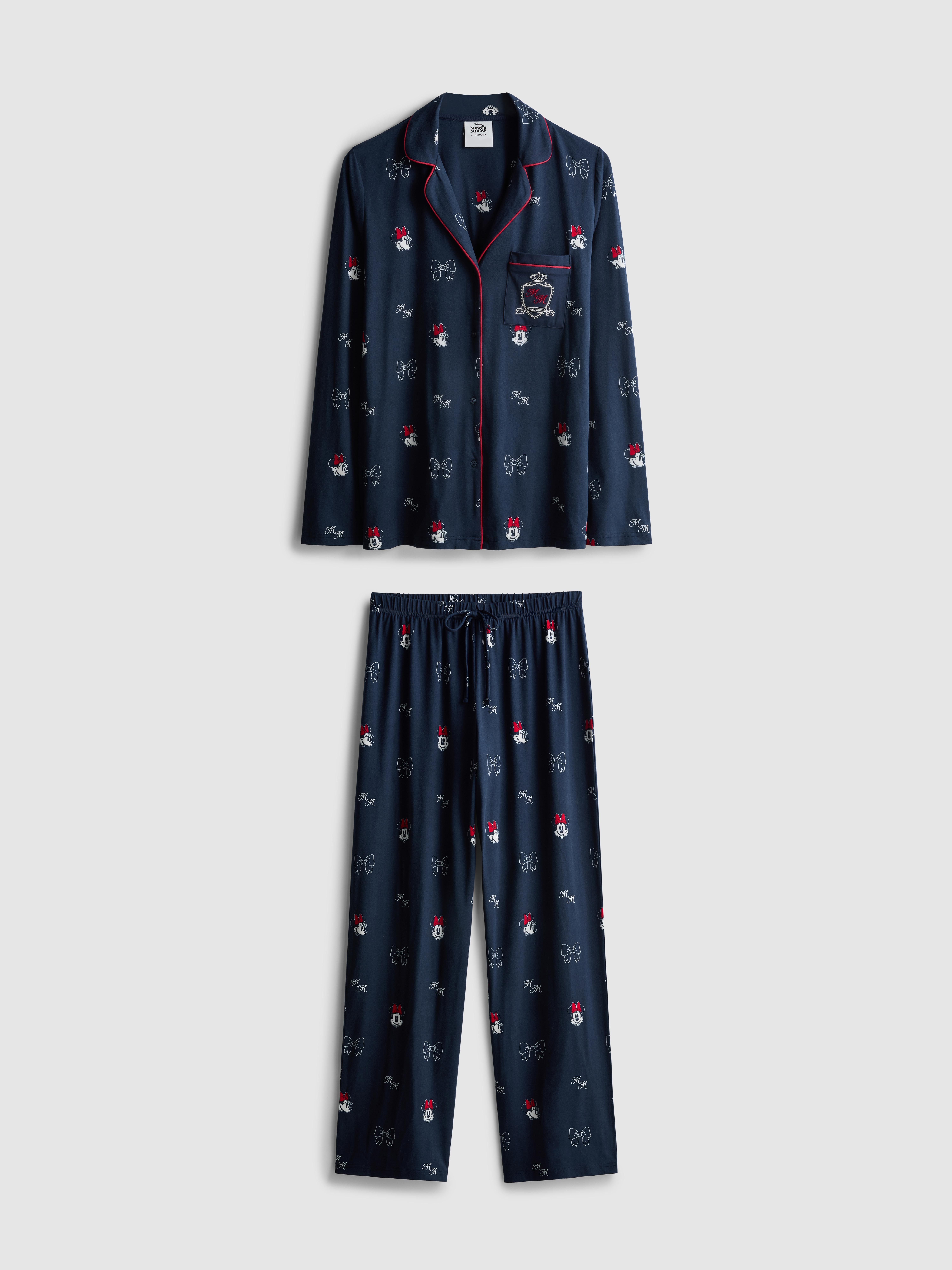 Disney’s Minnie Mouse Printed Boyfriend Pajamas