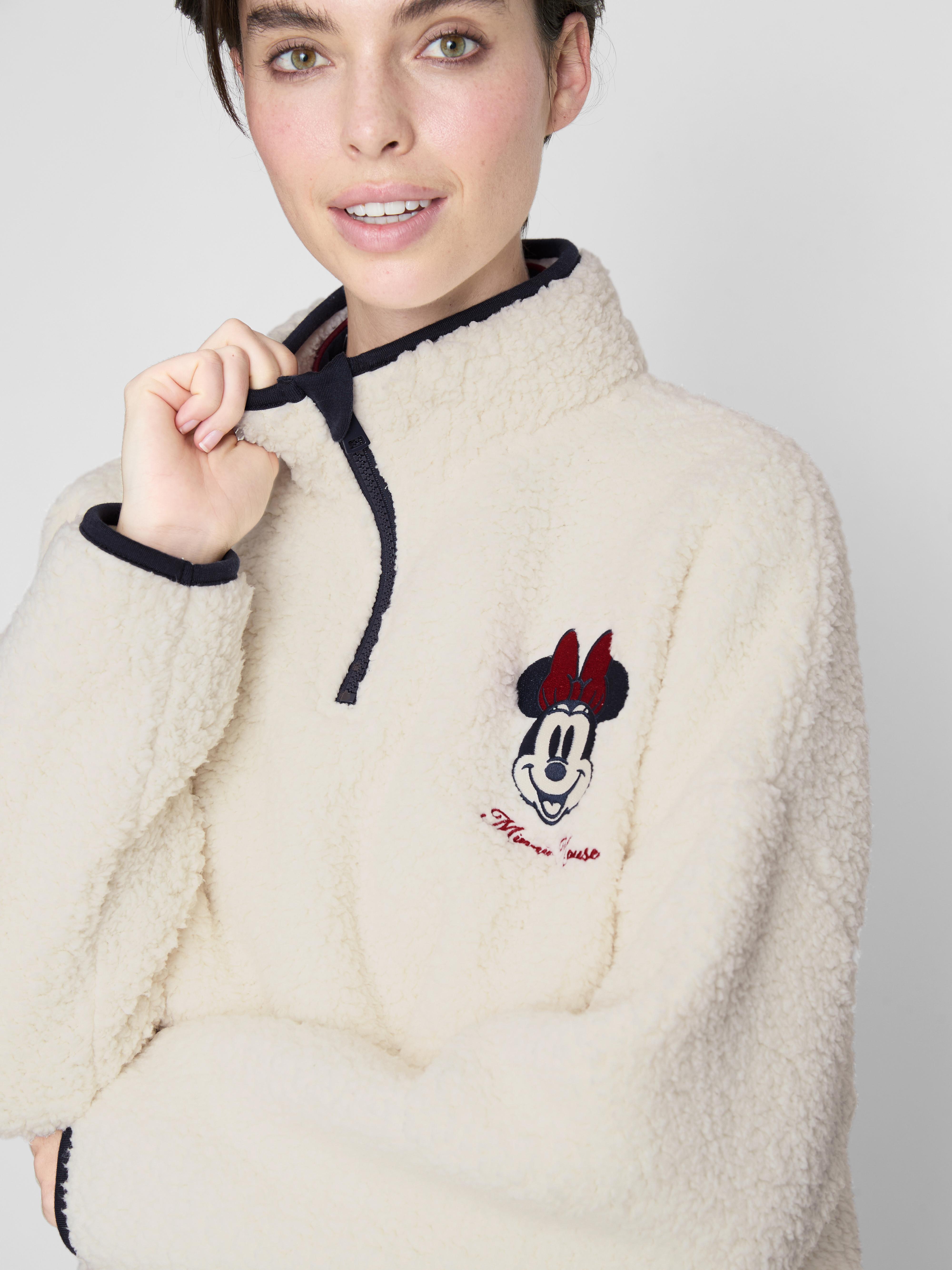 Disney’s Minnie Mouse Borg Quarter-Zip Pullover