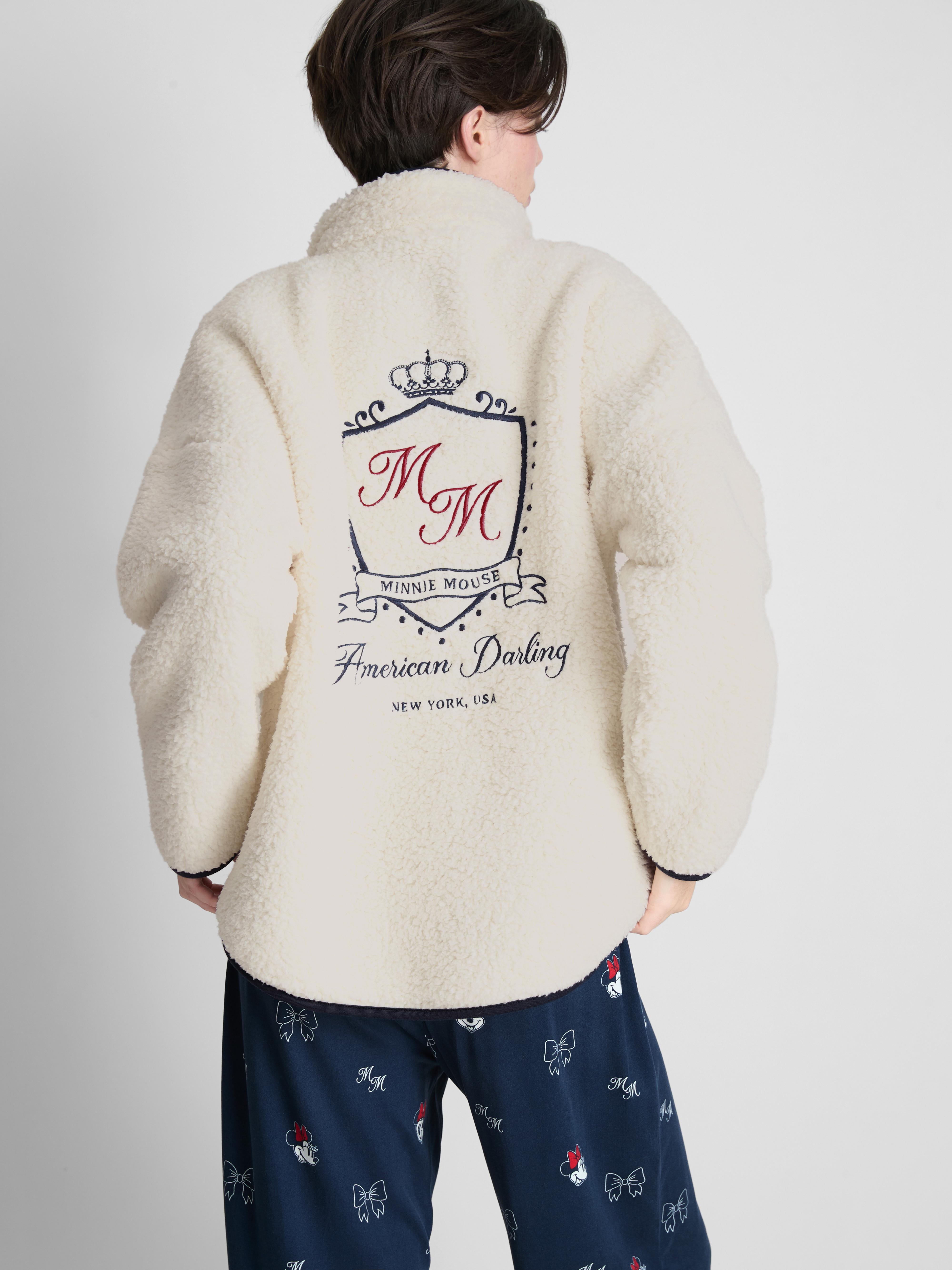 Disney’s Minnie Mouse Borg Quarter-Zip Pullover