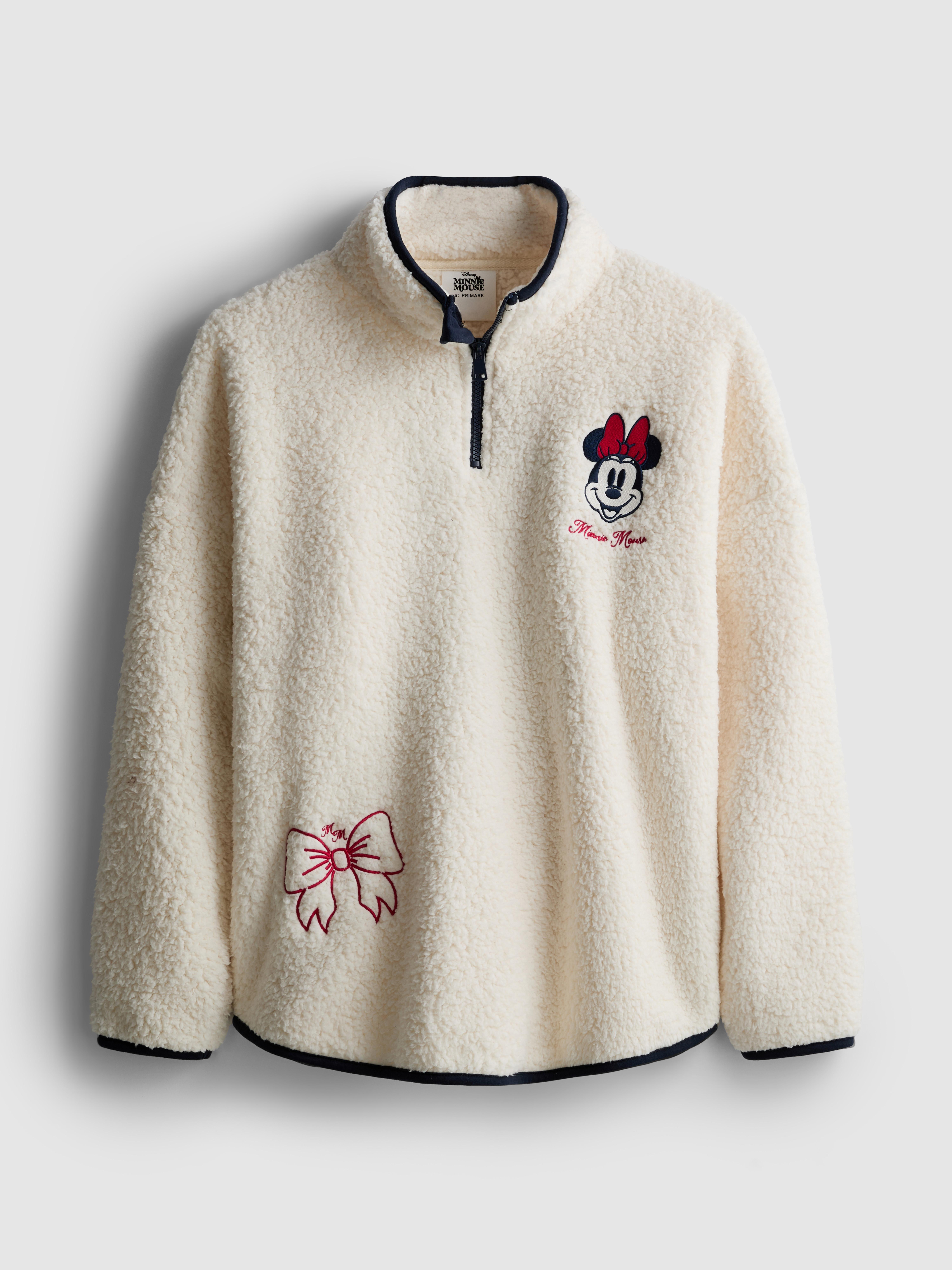 Disney’s Minnie Mouse Borg Quarter-Zip Pullover