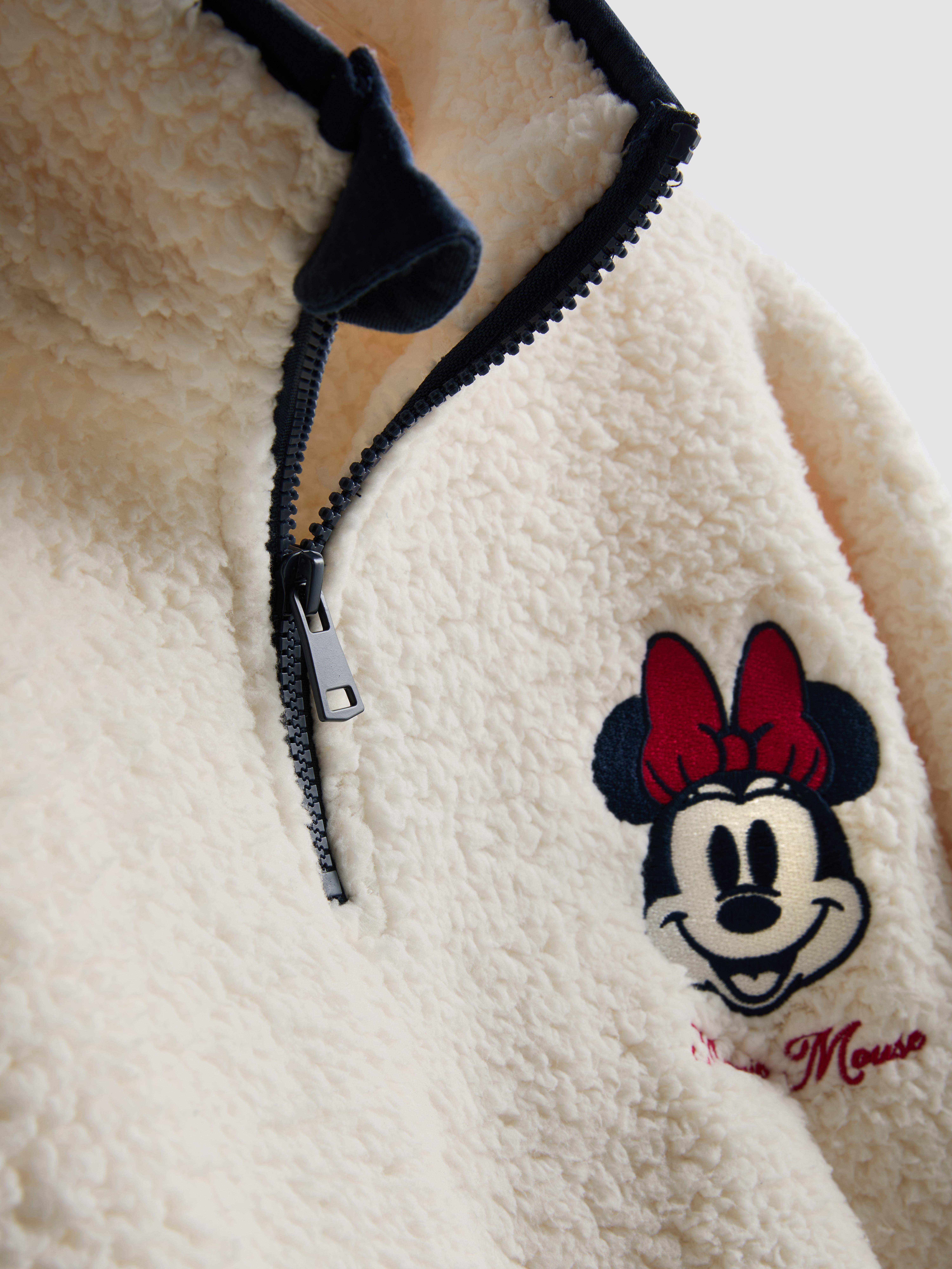 Disney’s Minnie Mouse Borg Quarter-Zip Pullover