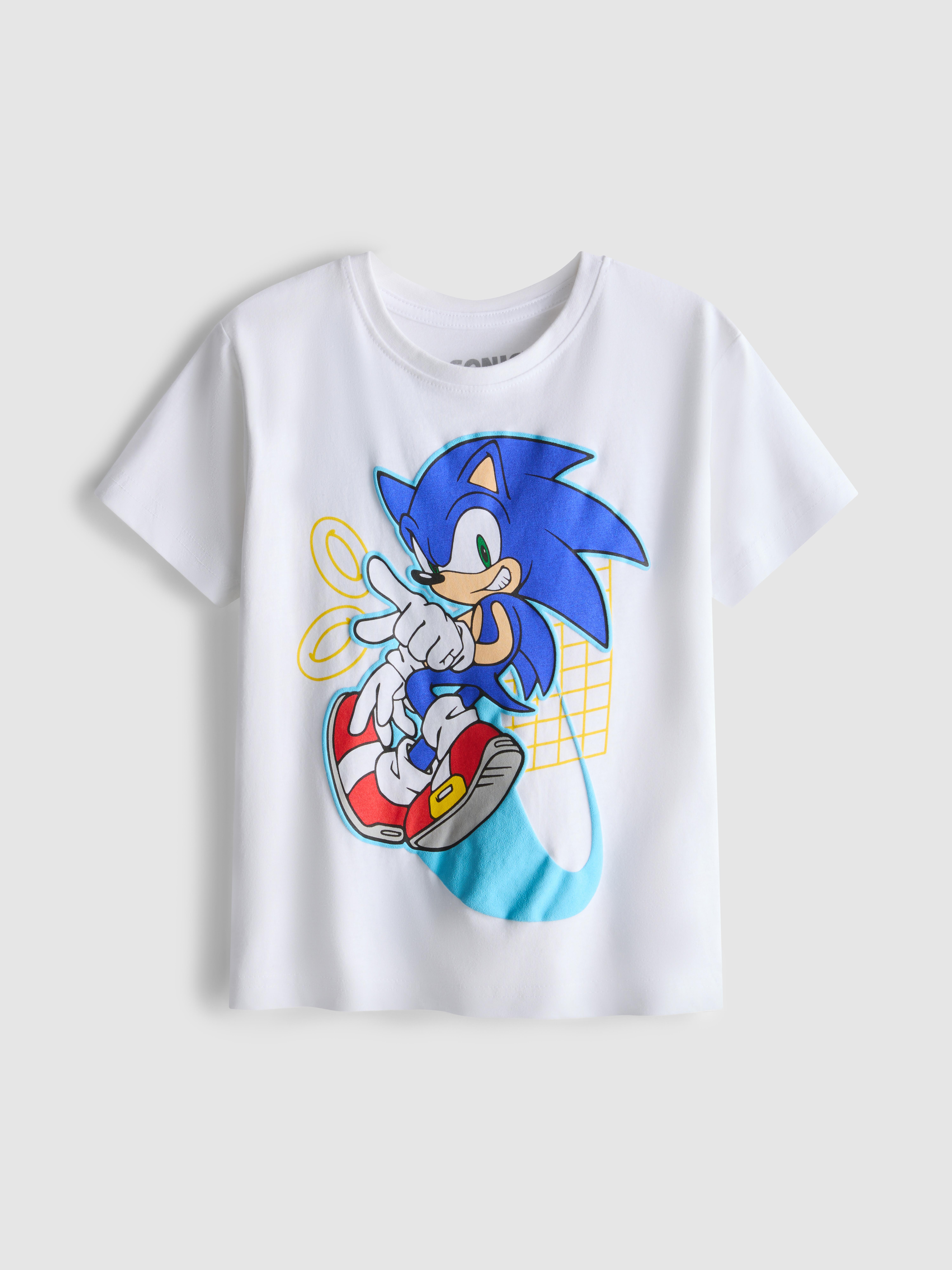 1,5-8 años | Camiseta de Sonic, el erizo
