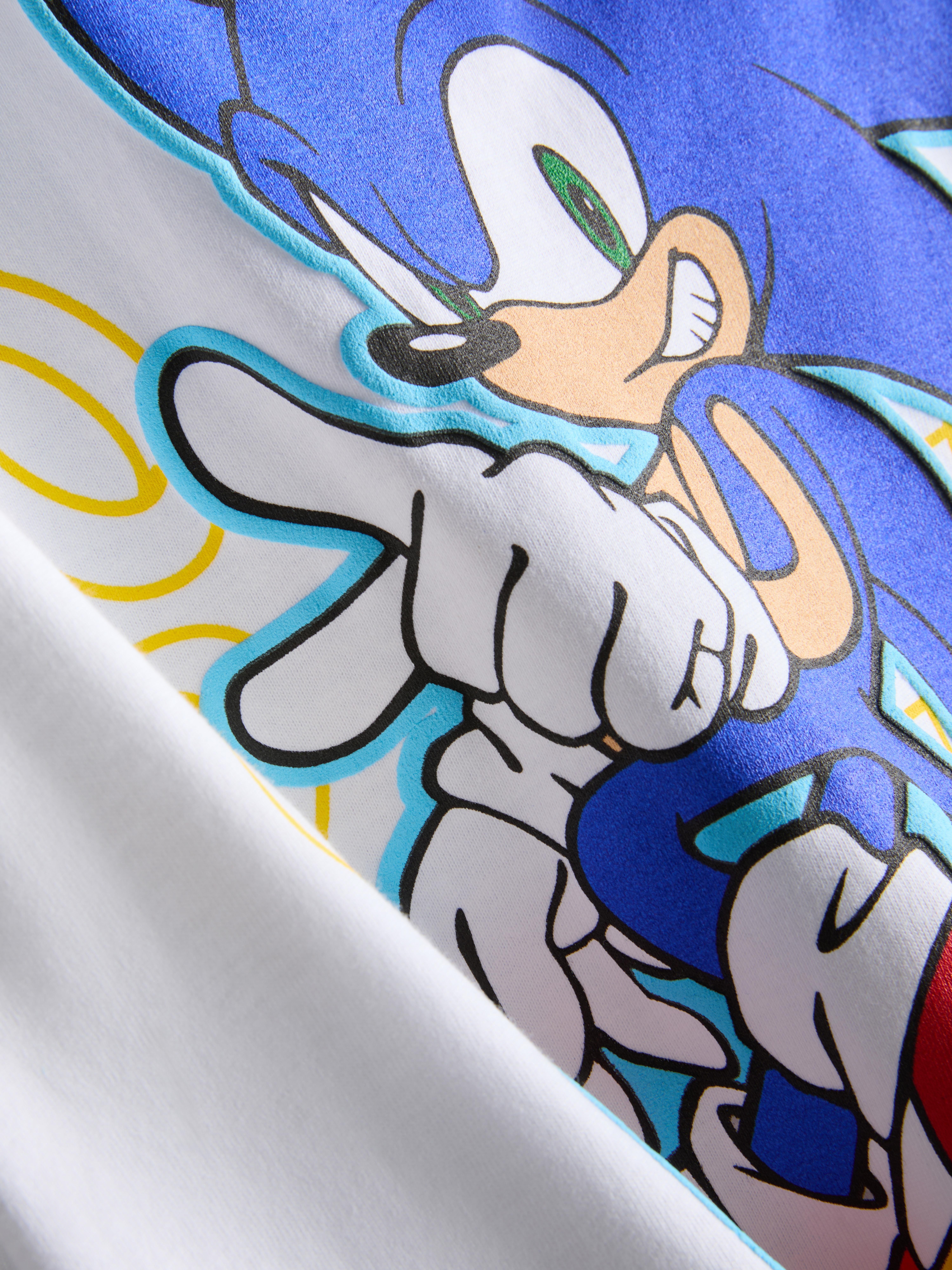 1,5-8 años | Camiseta de Sonic, el erizo