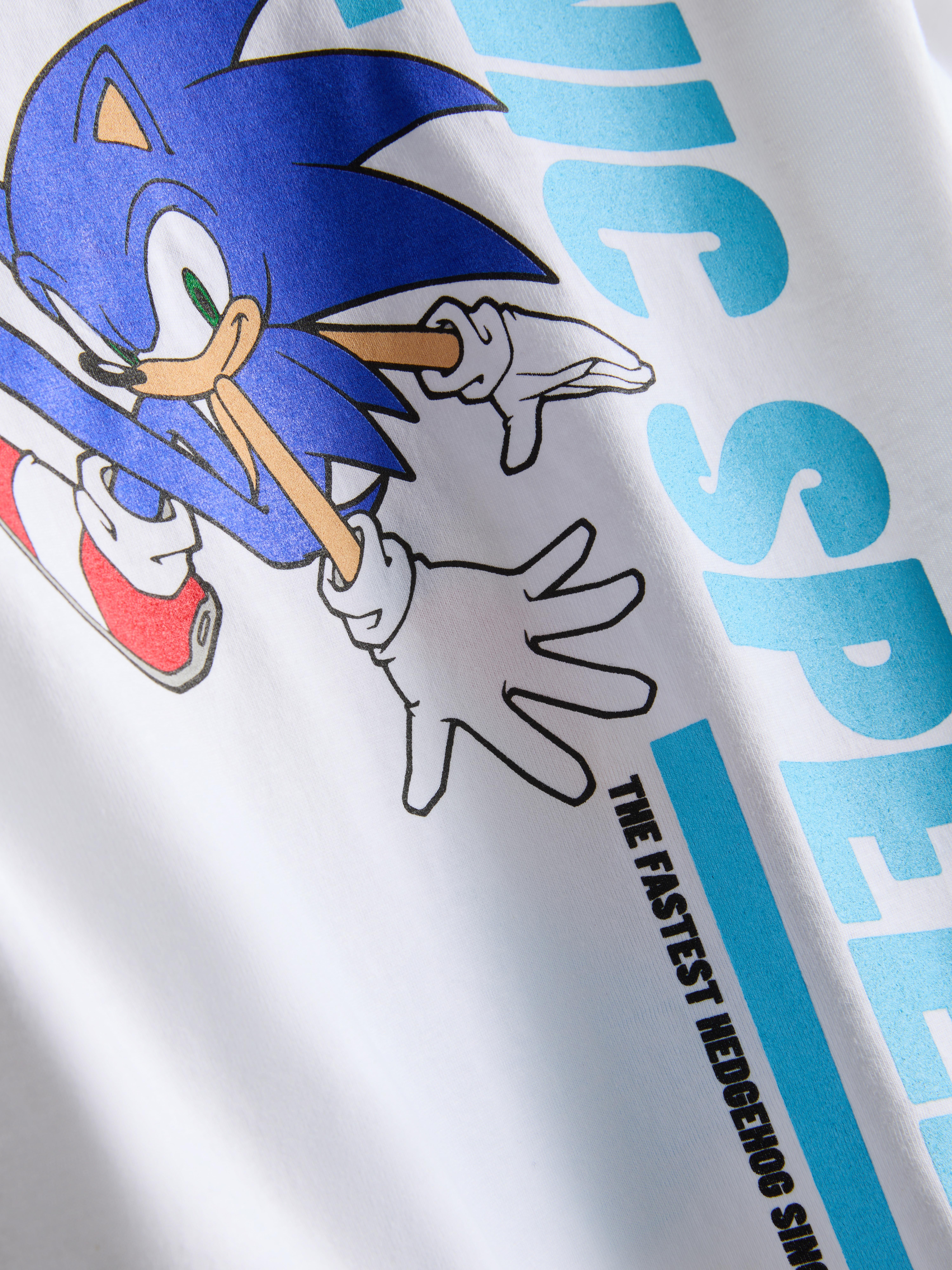 1,5-8 años | Camiseta de Sonic, el erizo