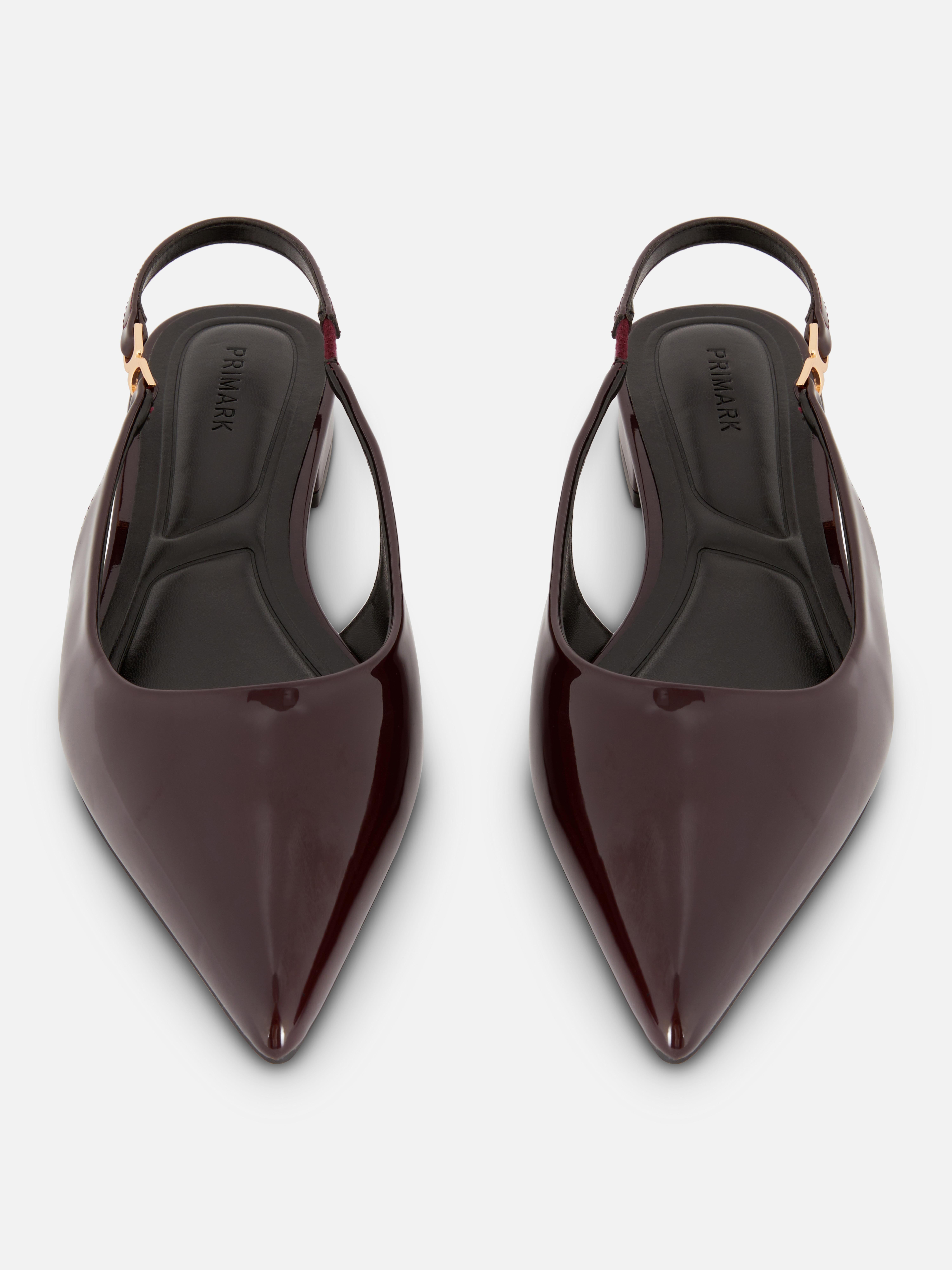 Pointed Slingback Flats