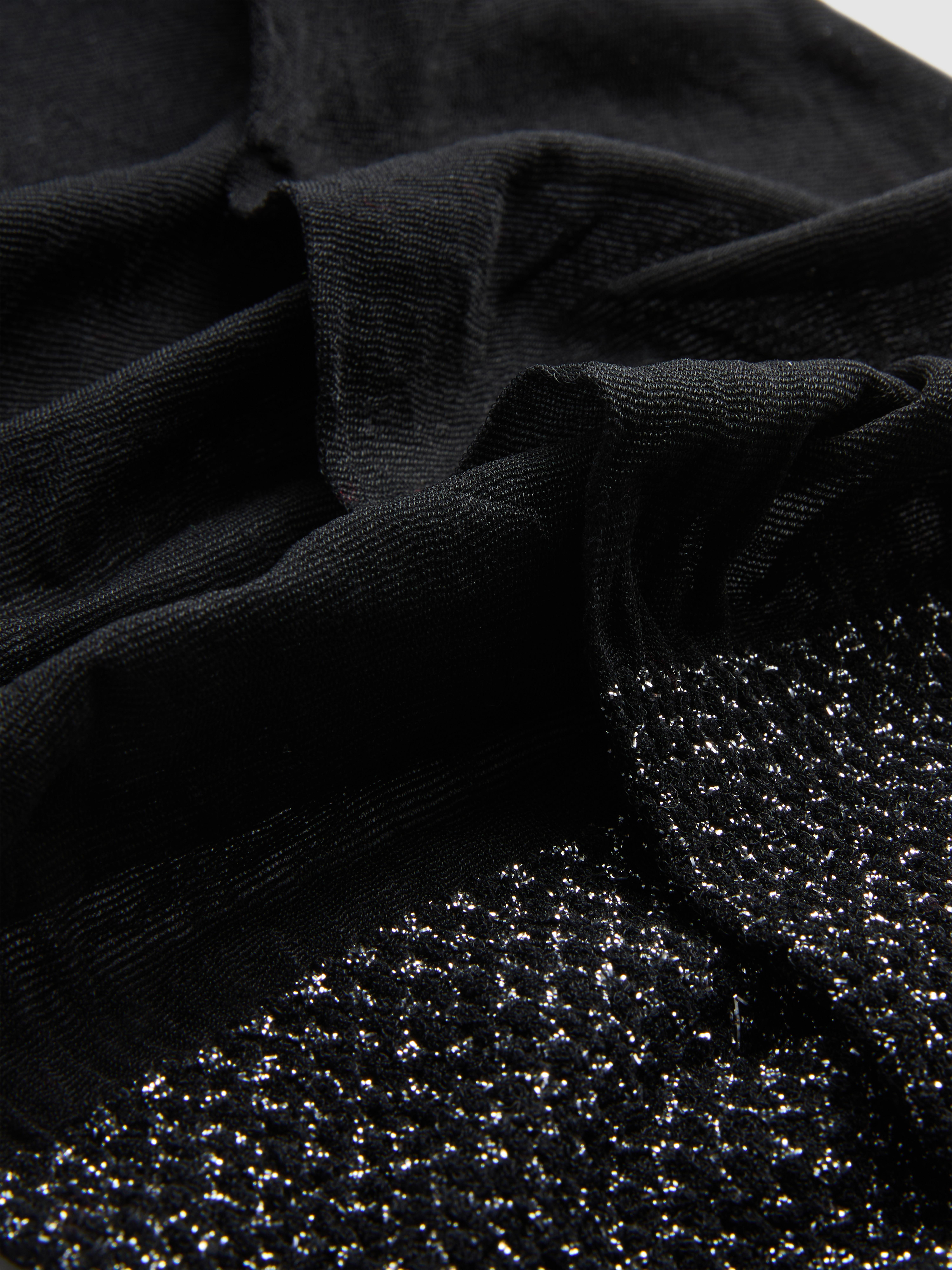 1pk Metallic Illusion Tights
