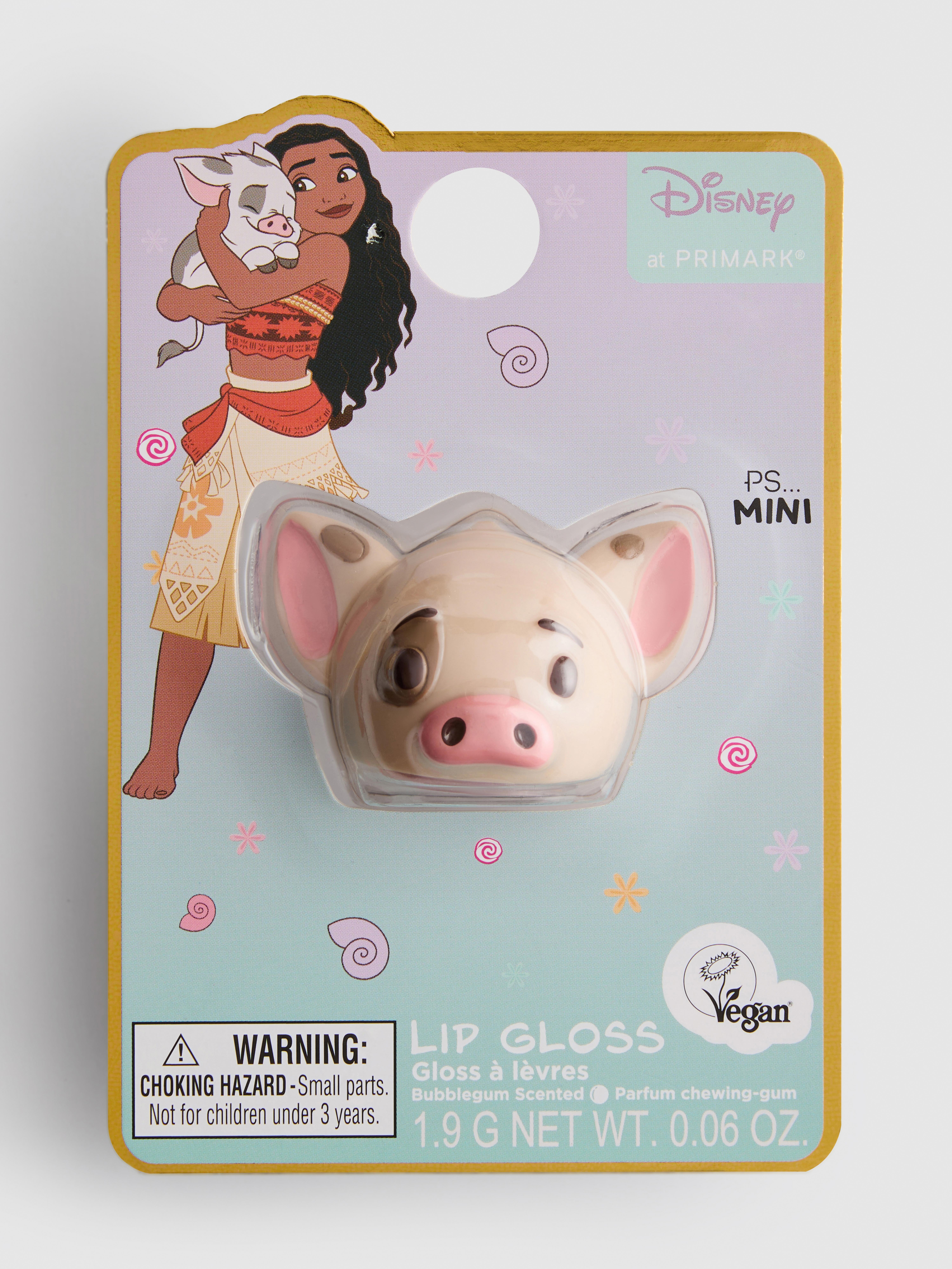 PS... Mini Disney’s Moana Pua Pressed Lip Gloss