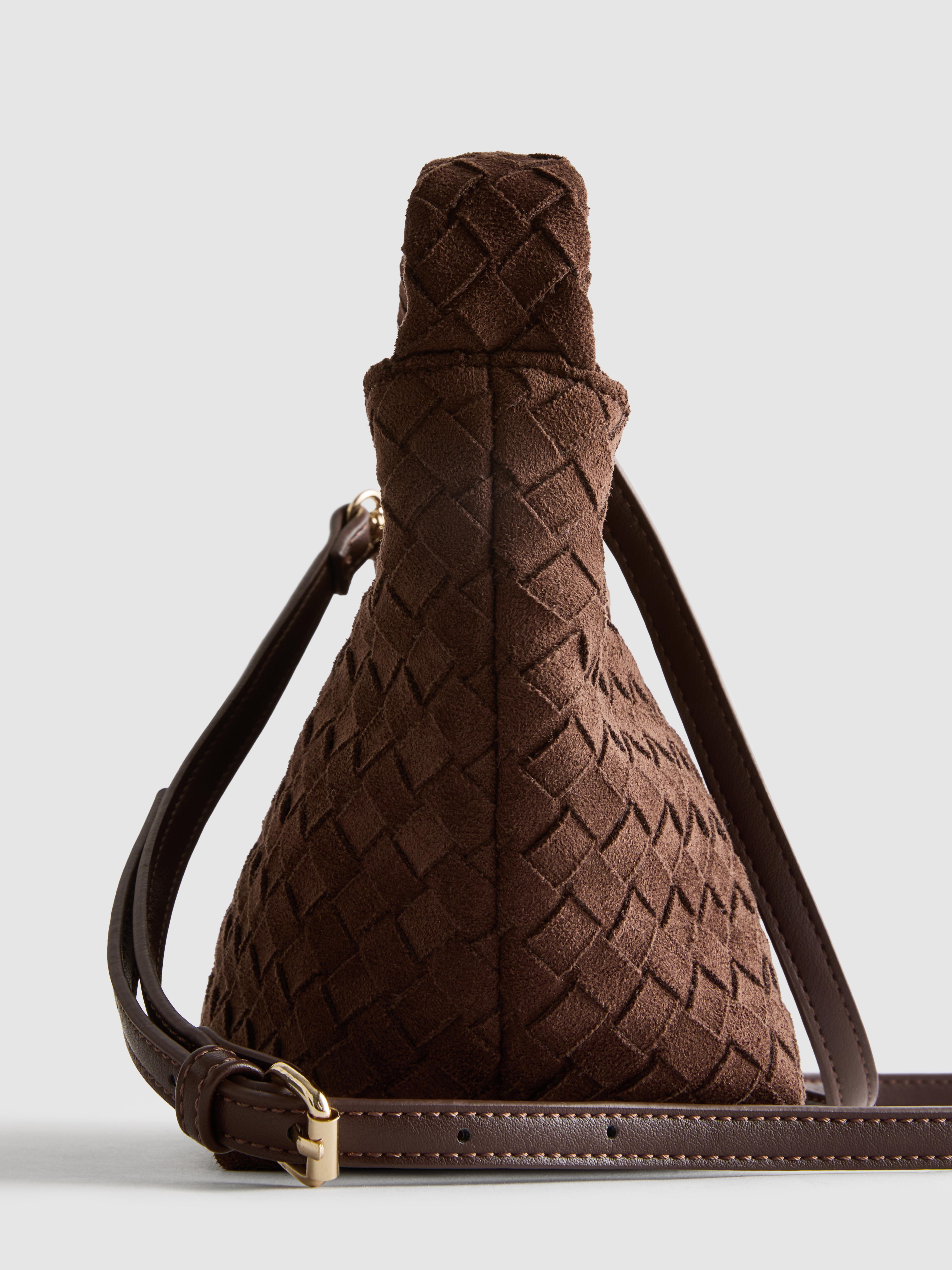 Minibolso bombonera tejido