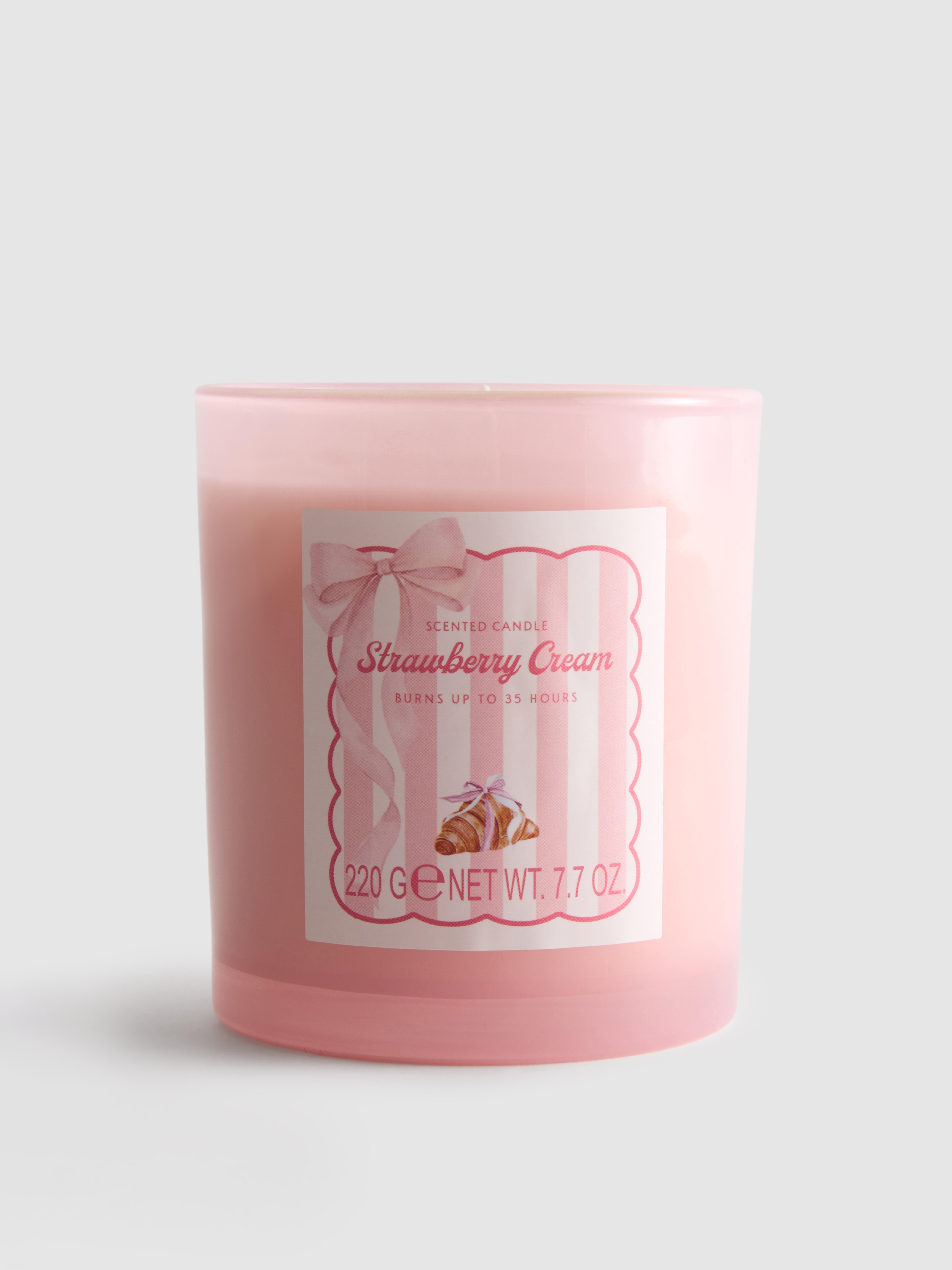 Geurkaars Strawberry Cream