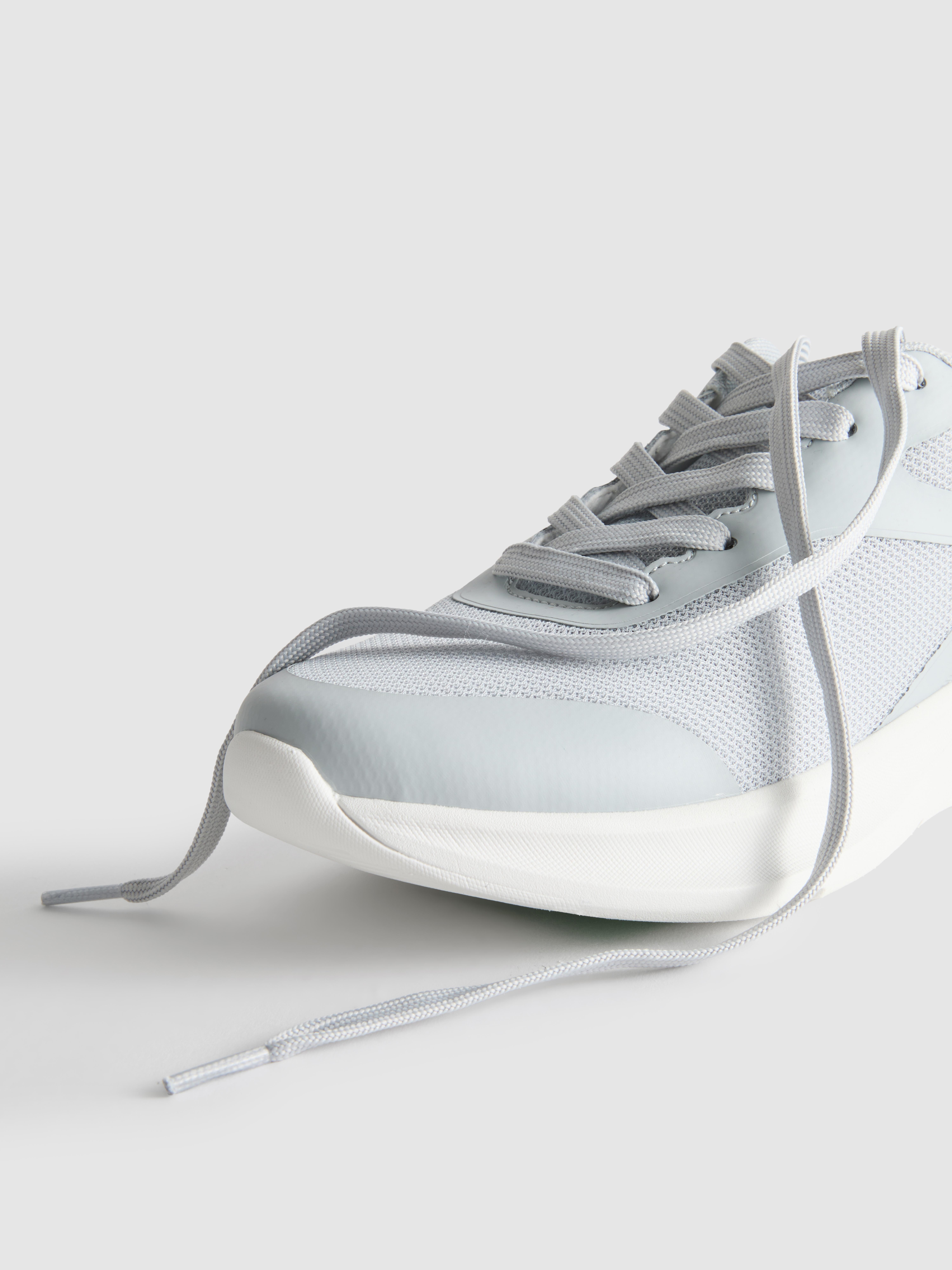 Women's Gray Active Mesh Sneakers