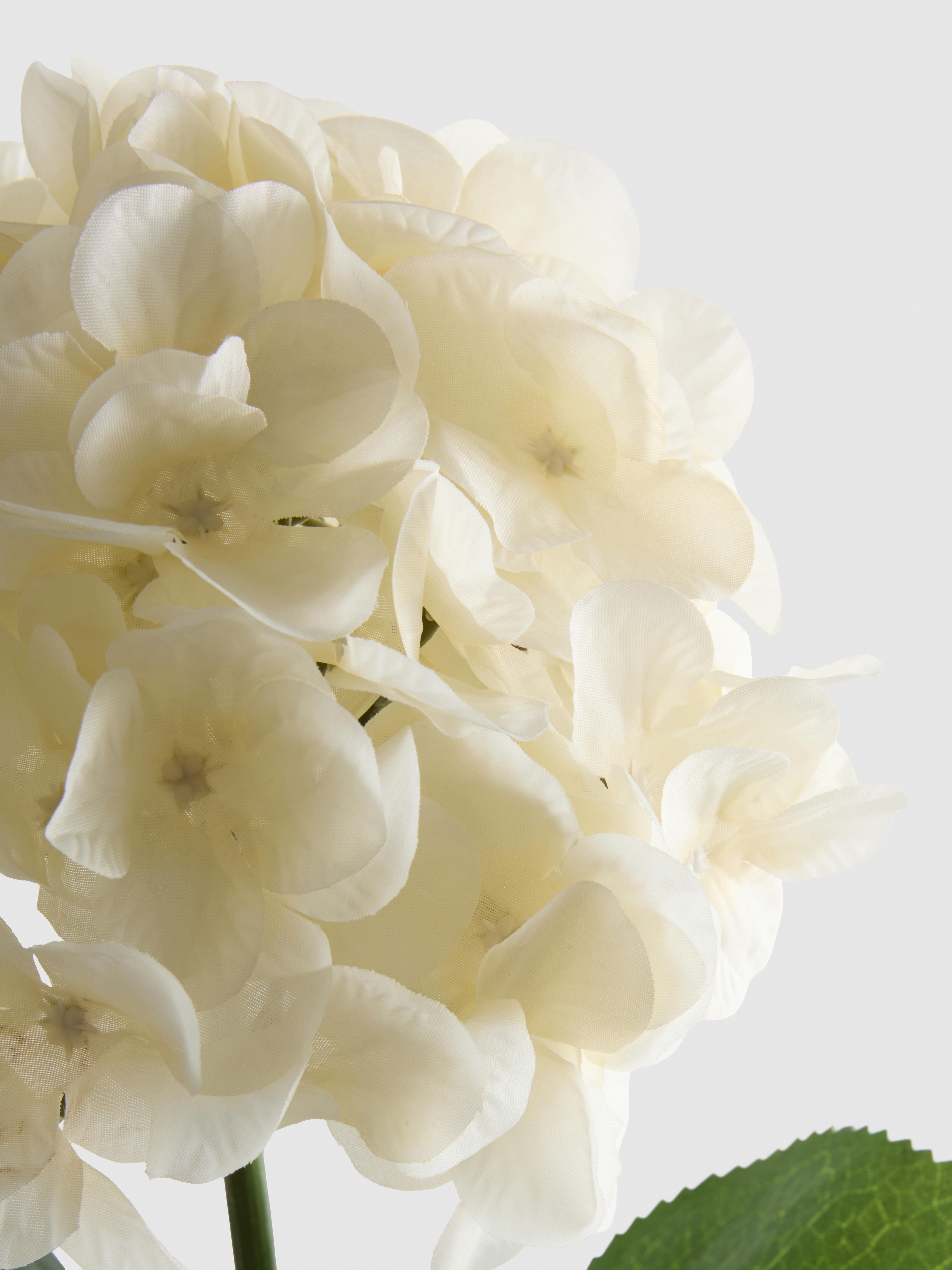 Single Stem Faux Hydrangea