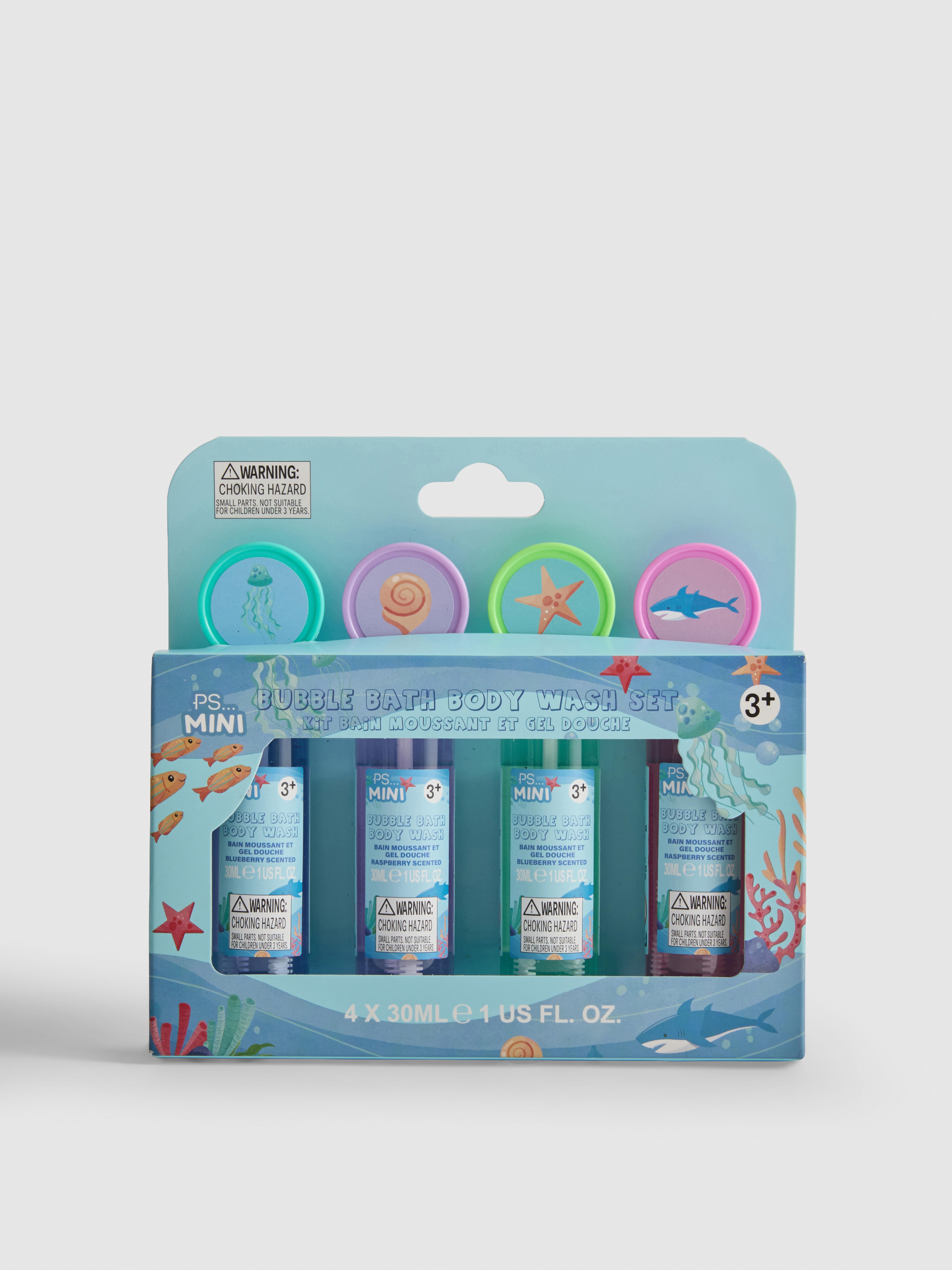 Kit gel douche et bain moussant PS... Mini | 4 x 30 ml