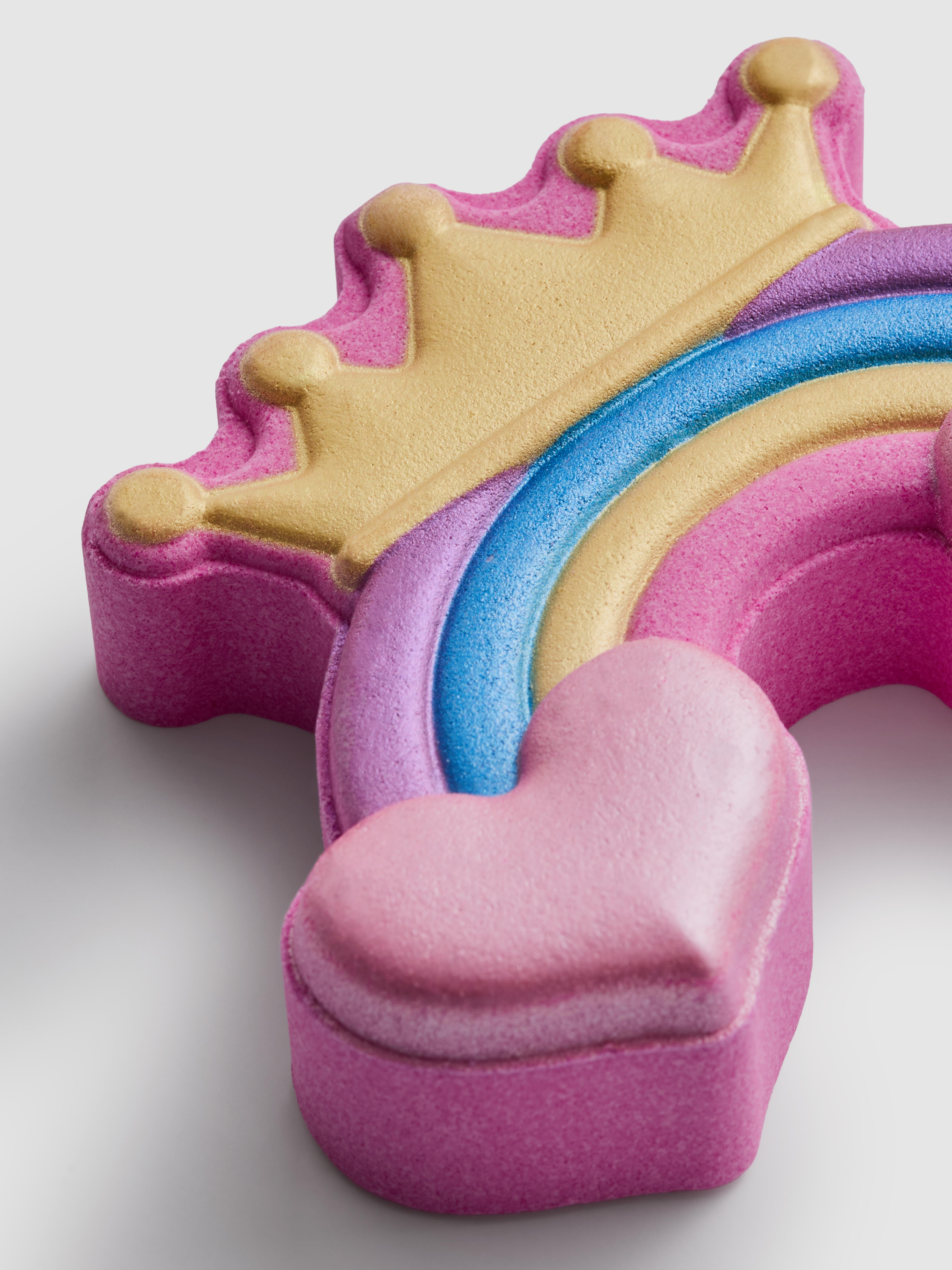 Bomba da bagno effervescente arcobaleno